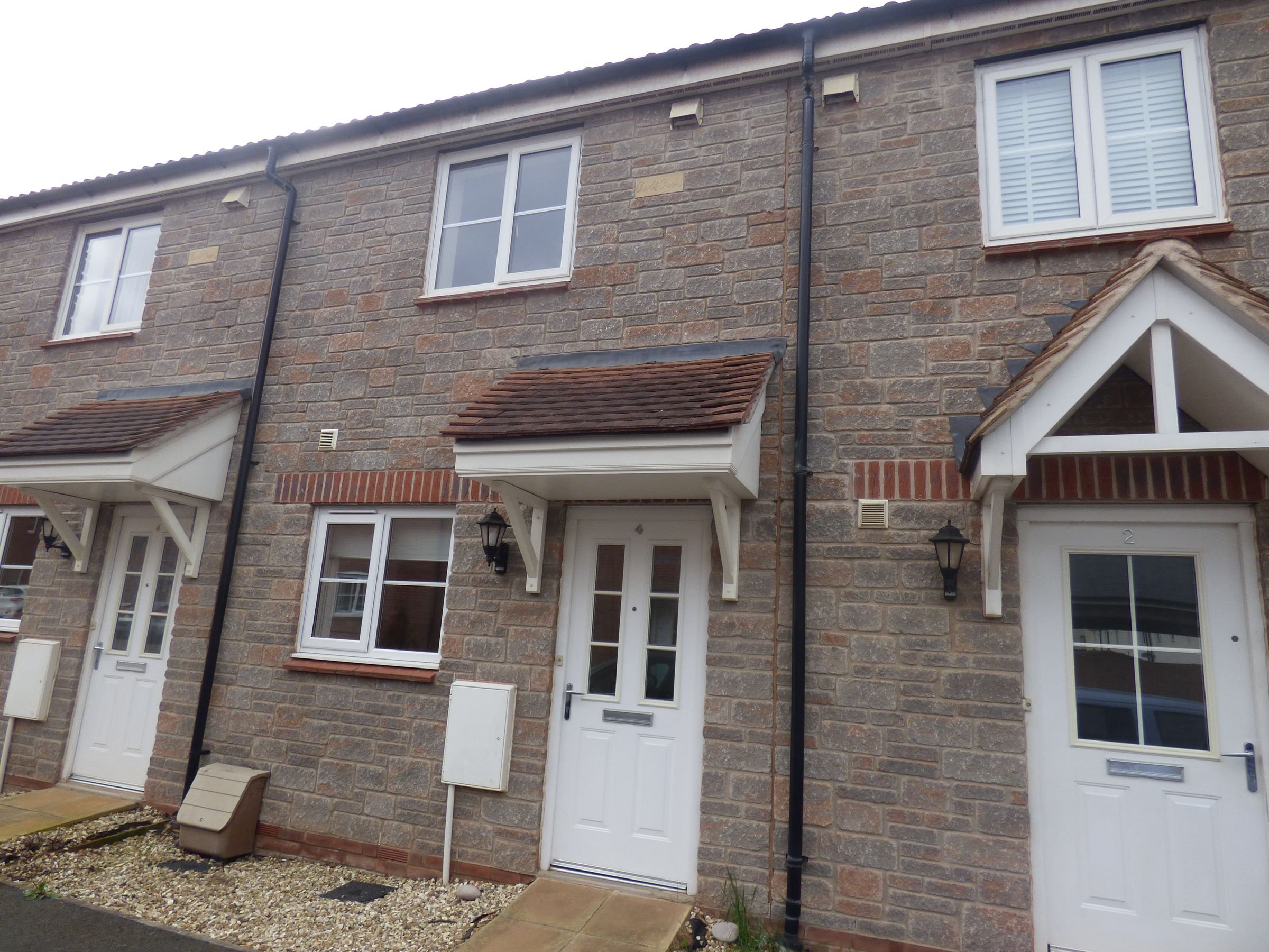 2 bed terraced house to rent in Higher Meadow, Cranbrook, Exeter EX5