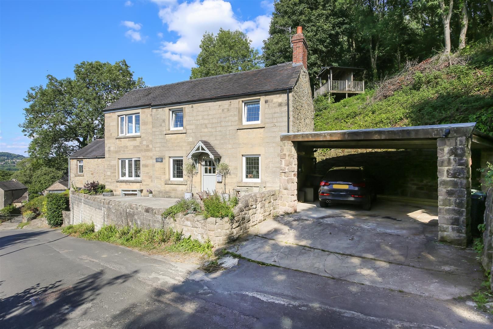 3 bed detached house for sale in Woodbine Cottage, Riber Road