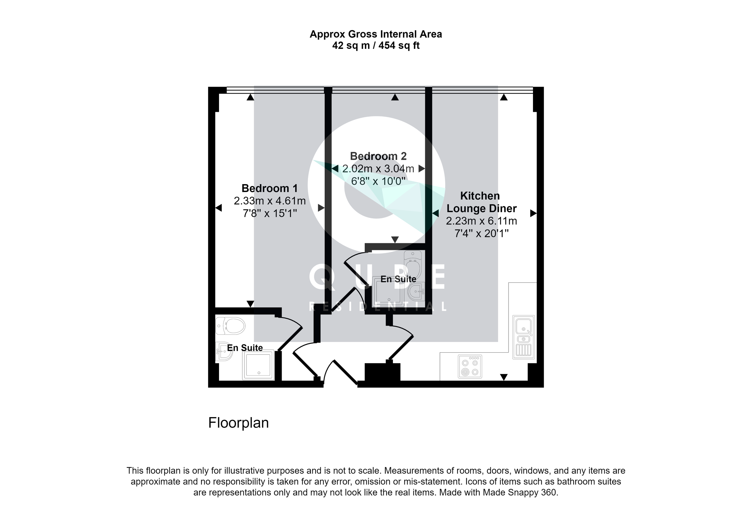 2 bed flat for sale in Daniel House, 31 Trinity Road, Bootle, Liverpool
