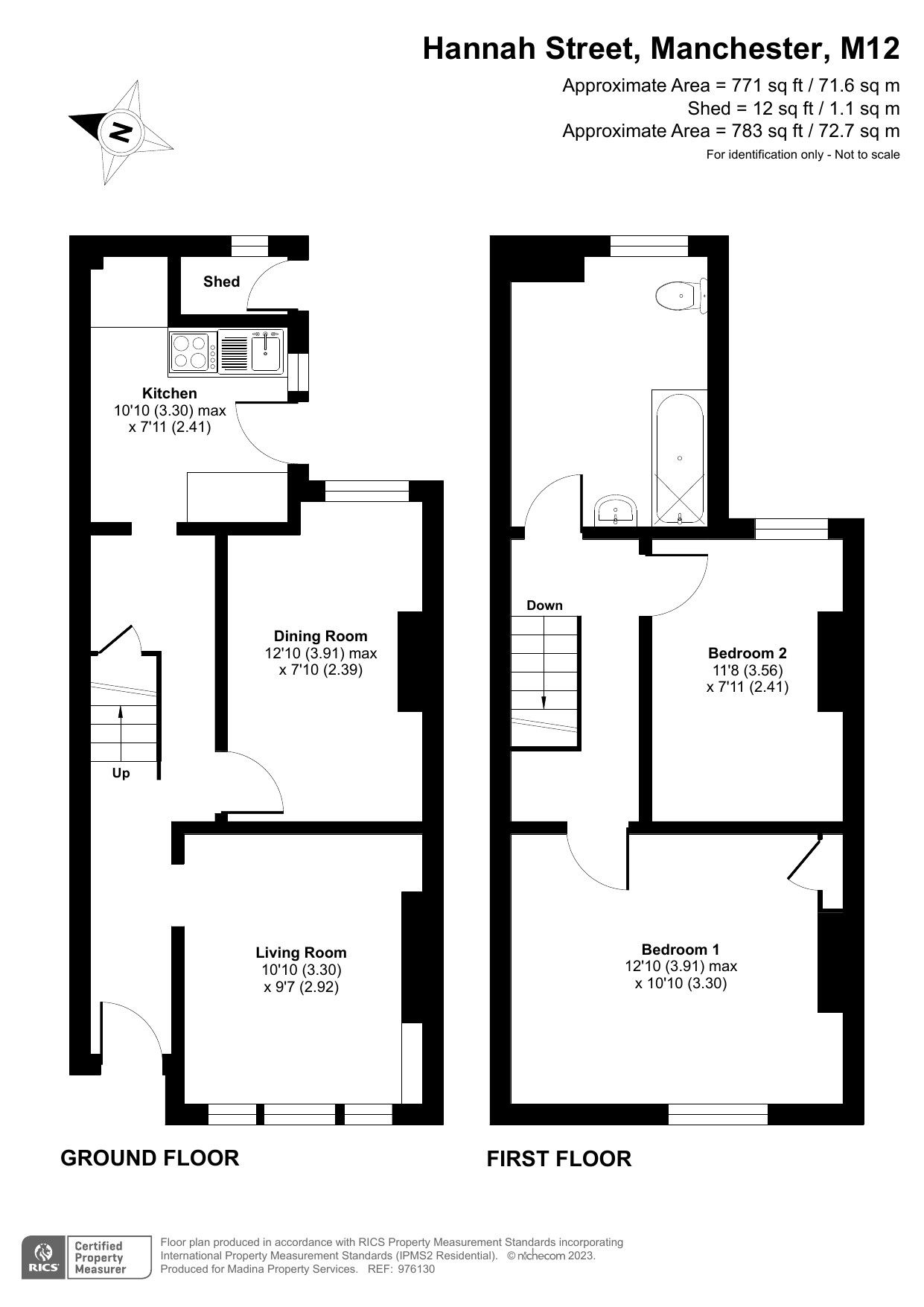 2 bed terraced house for sale in Hannah Street, Manchester M12 Zoopla