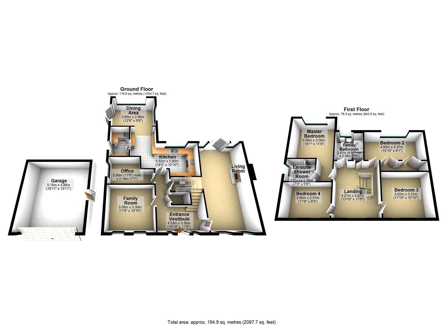 4 bed detached house for sale in Vicarage Close, Cowbit, Lincolnshire