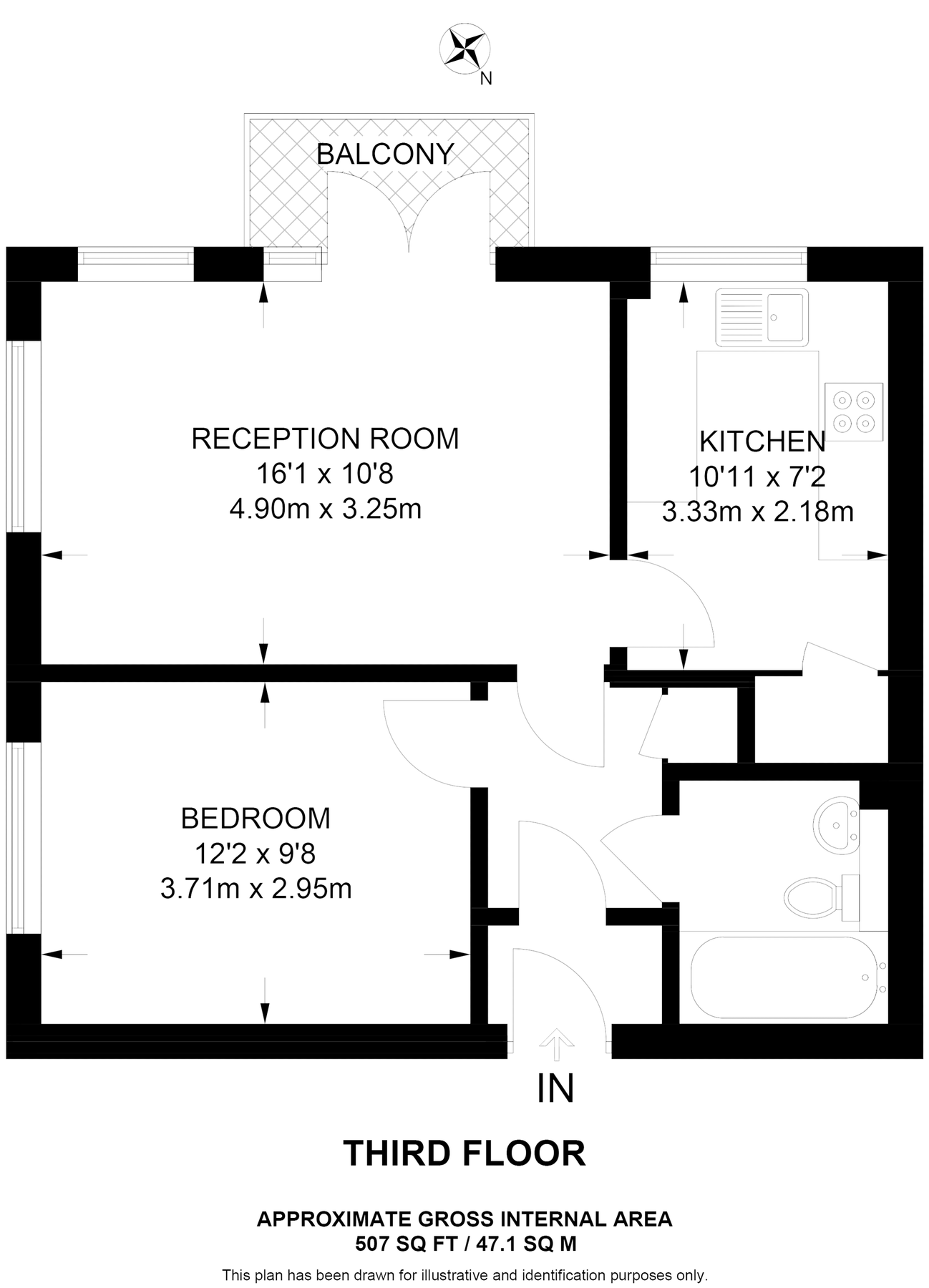 1 bed flat for sale in Styles Gardens, Brixton, London SW9 Zoopla