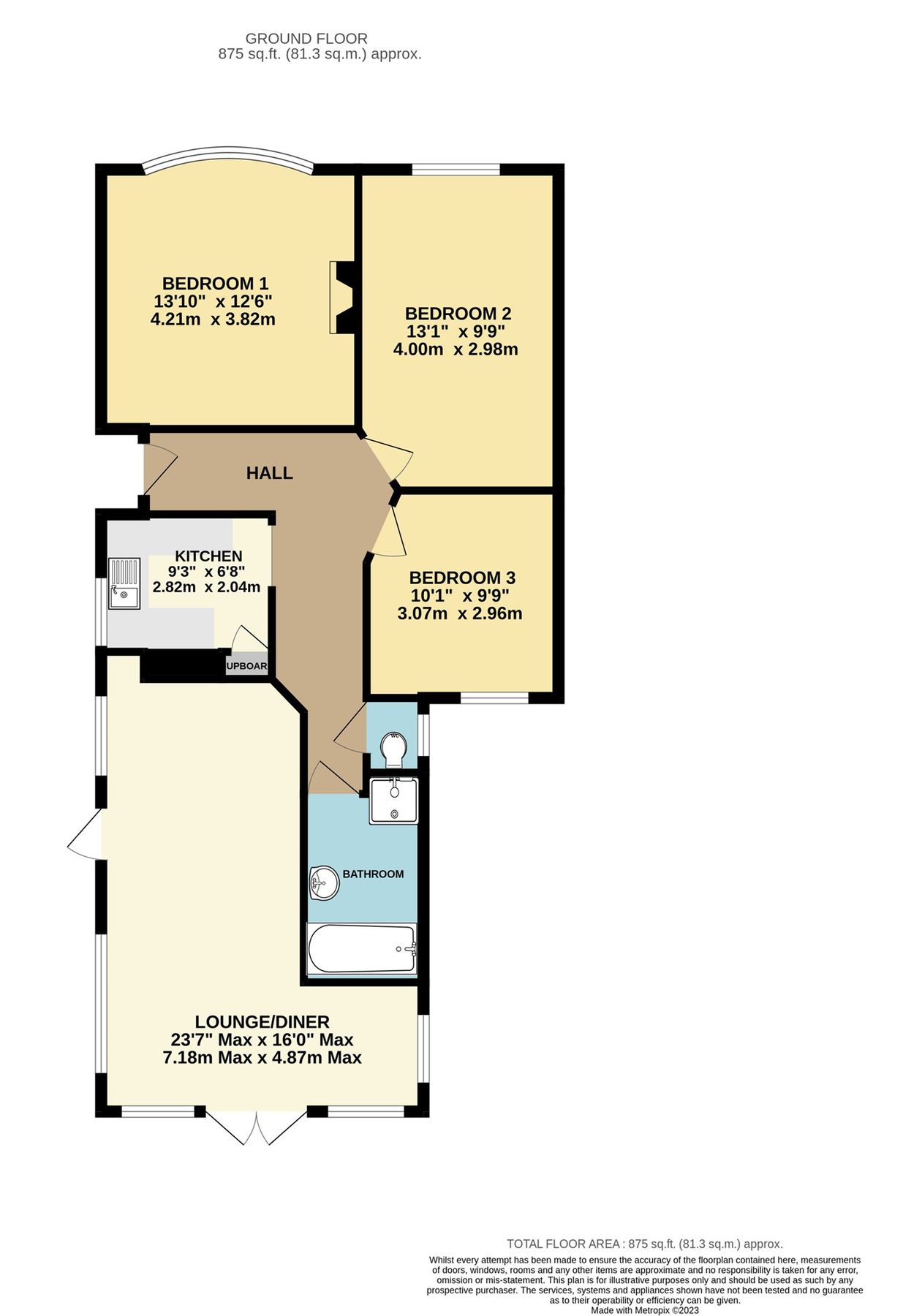 3 bed semidetached bungalow for sale in Downlands Close, BexhillOn