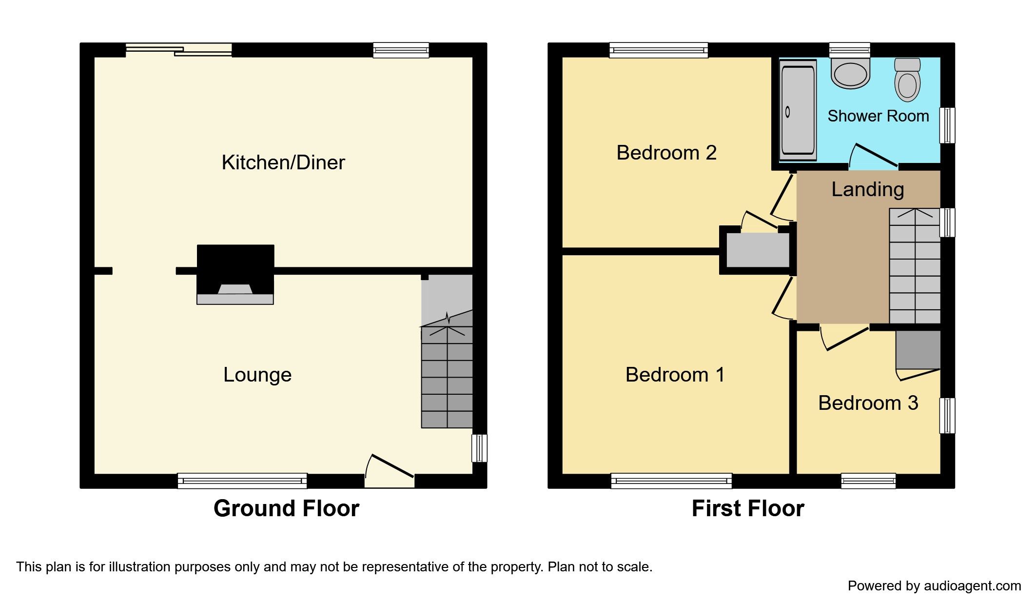 3 bed semidetached house for sale in Riverside Avenue, Choppington