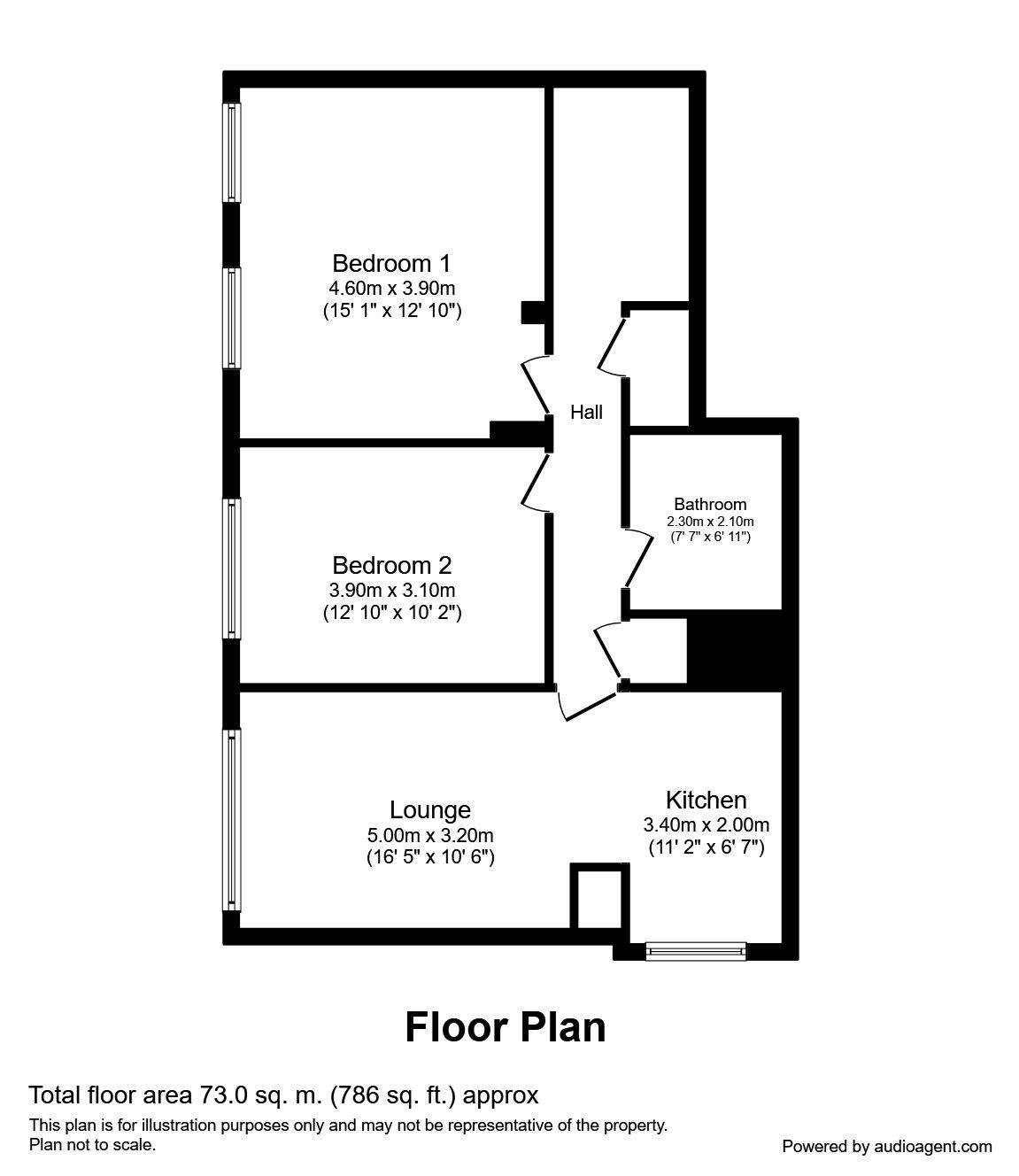 2 bed flat to rent in Parkwood Rise, Keighley, West Yorkshire BD21 Zoopla