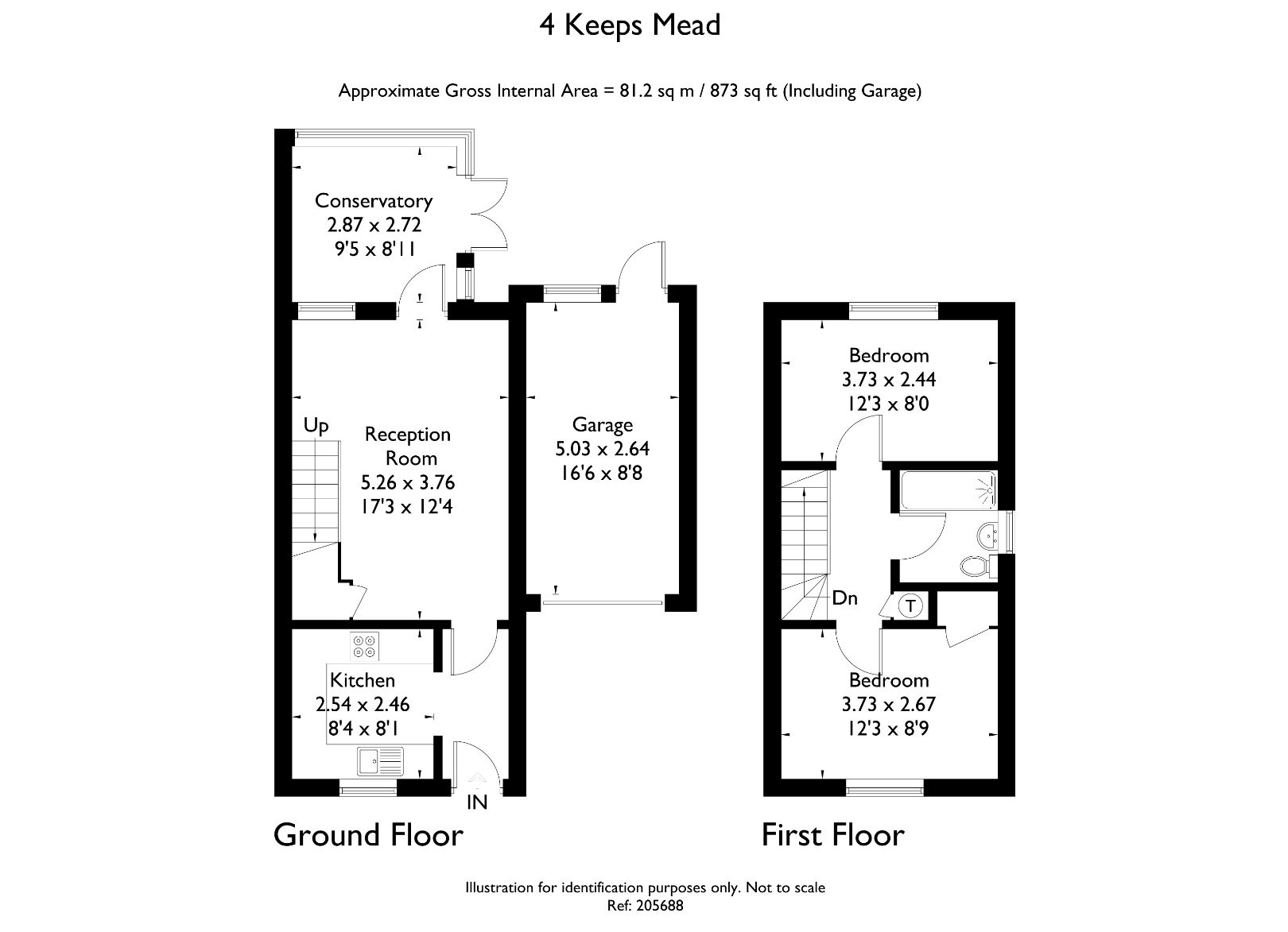 2 bed semidetached house to rent in Keeps Mead, Kingsclere, Newbury