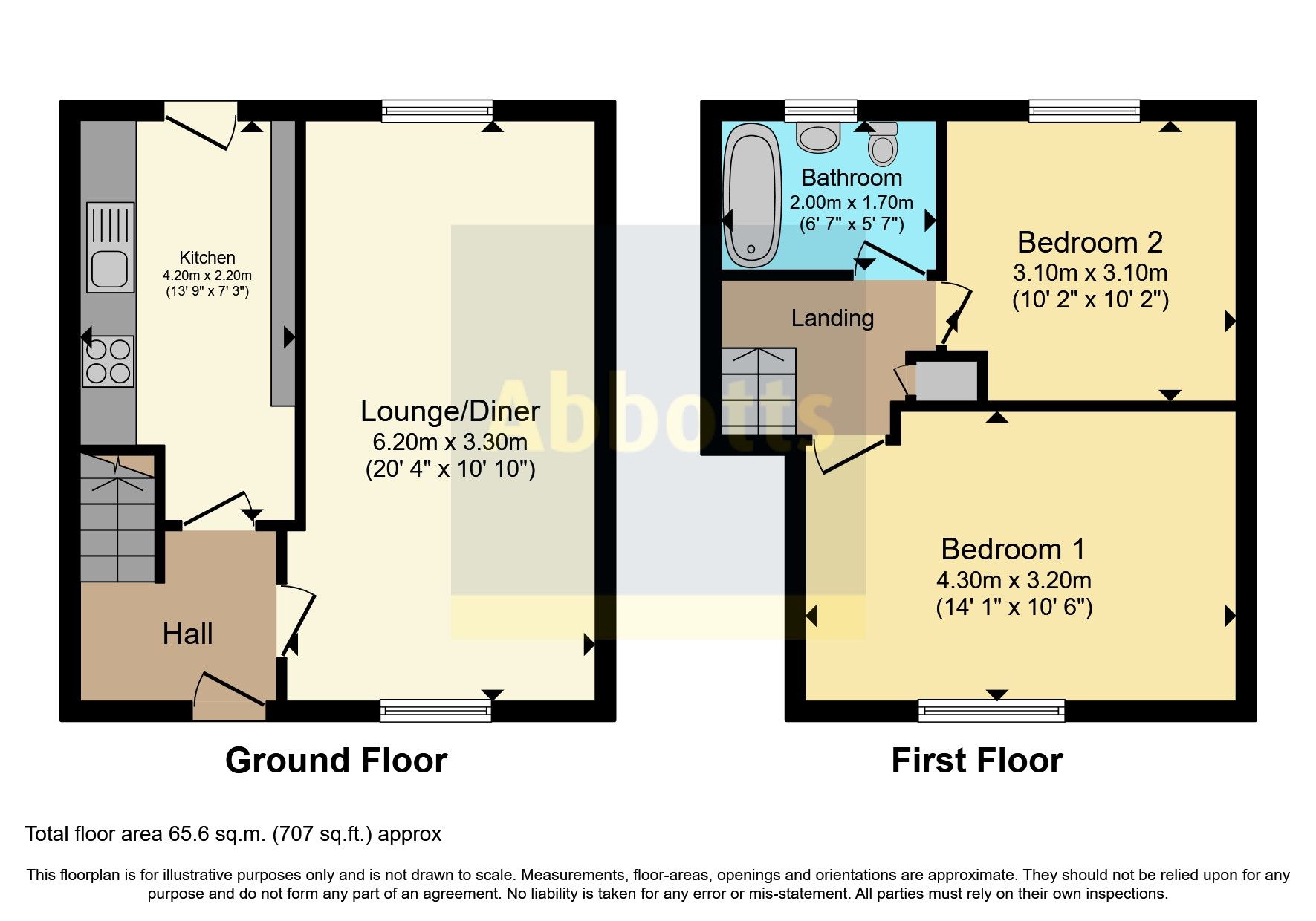 2 bed terraced house for sale in Rantree Fold, Basildon, Essex SS16