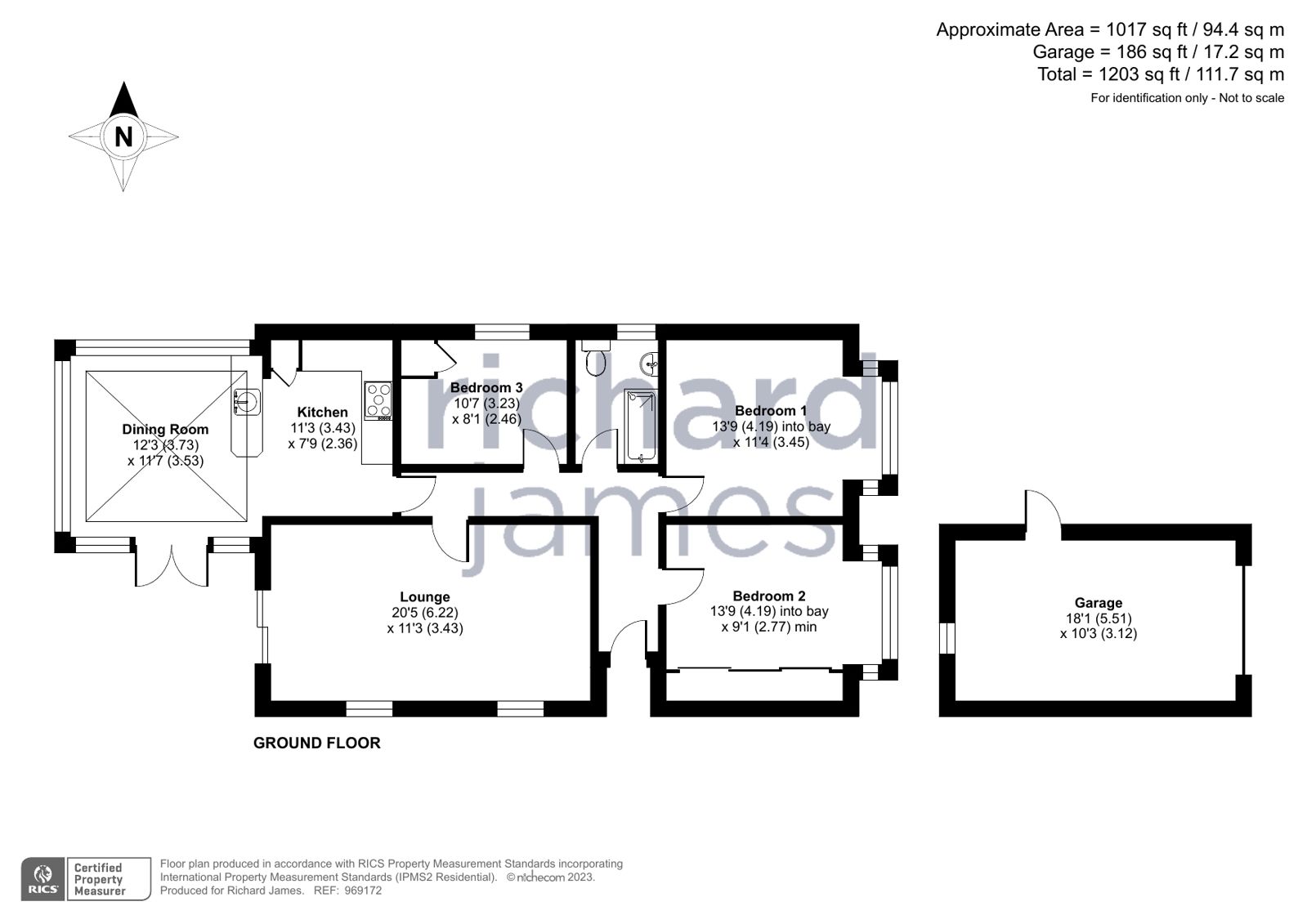 3 bed bungalow for sale in Croft Road, Old Town, Swindon SN1 Zoopla