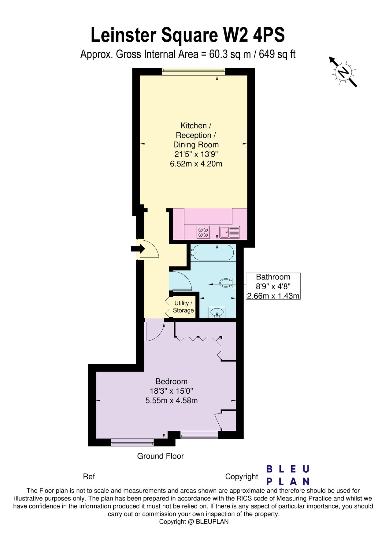 1 bed flat for sale in Leinster Square, London W2 Zoopla