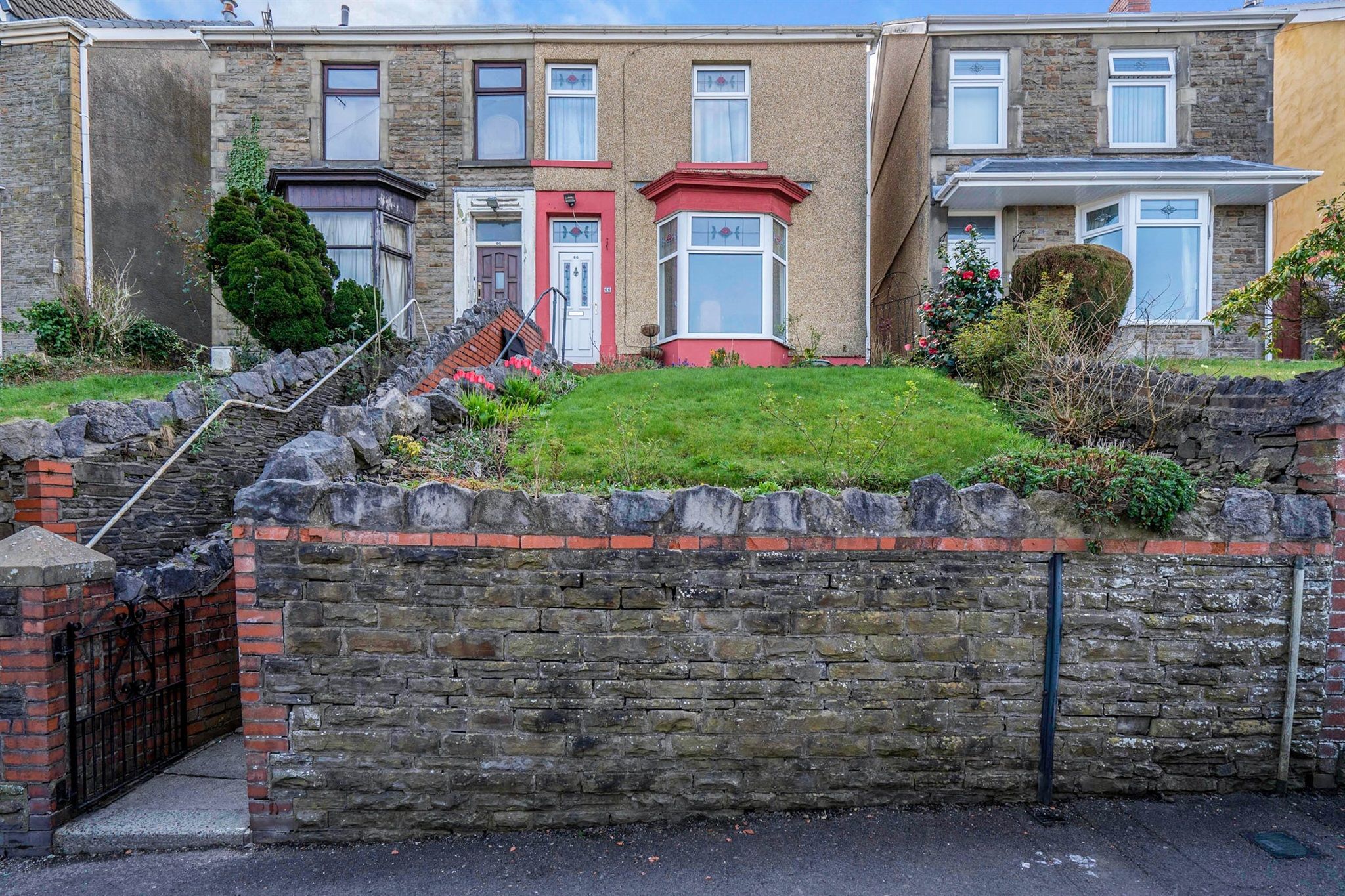 3 bed semidetached house for sale in Old Road, Briton Ferry, Neath