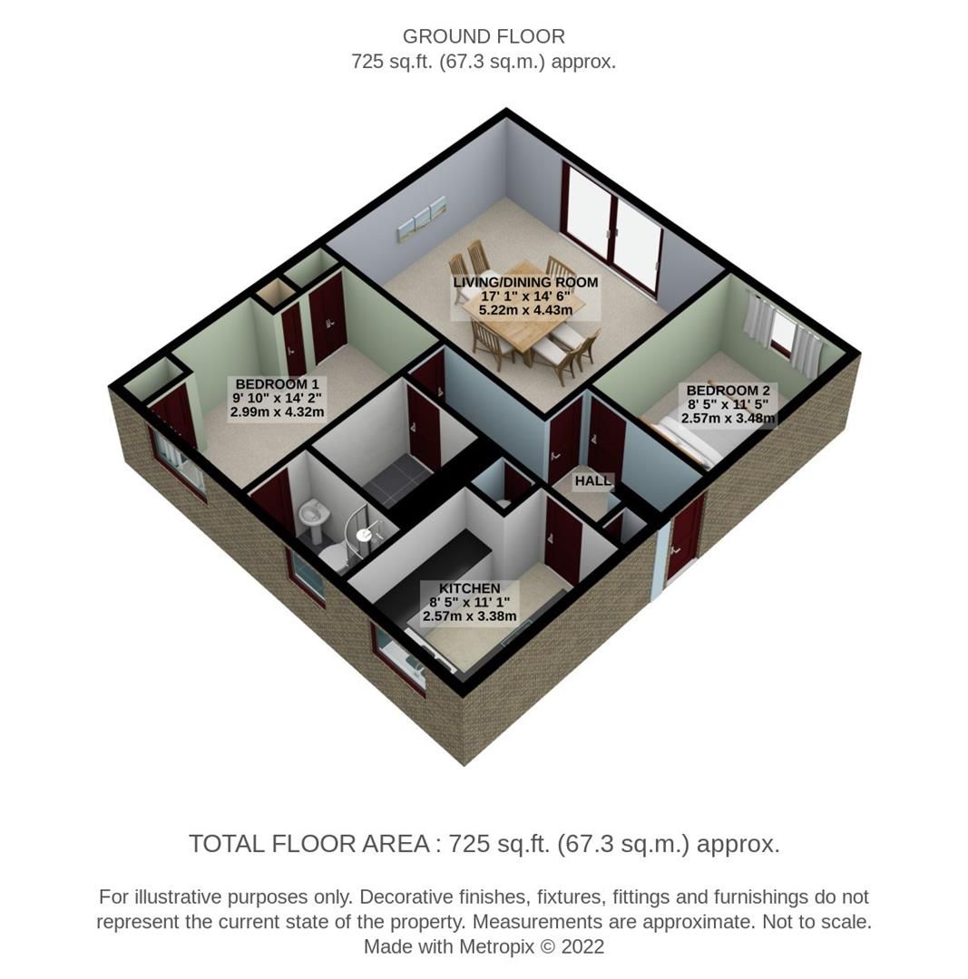 2 bed flat to rent in Winslow Close, Eastcote, Pinner HA5 Zoopla