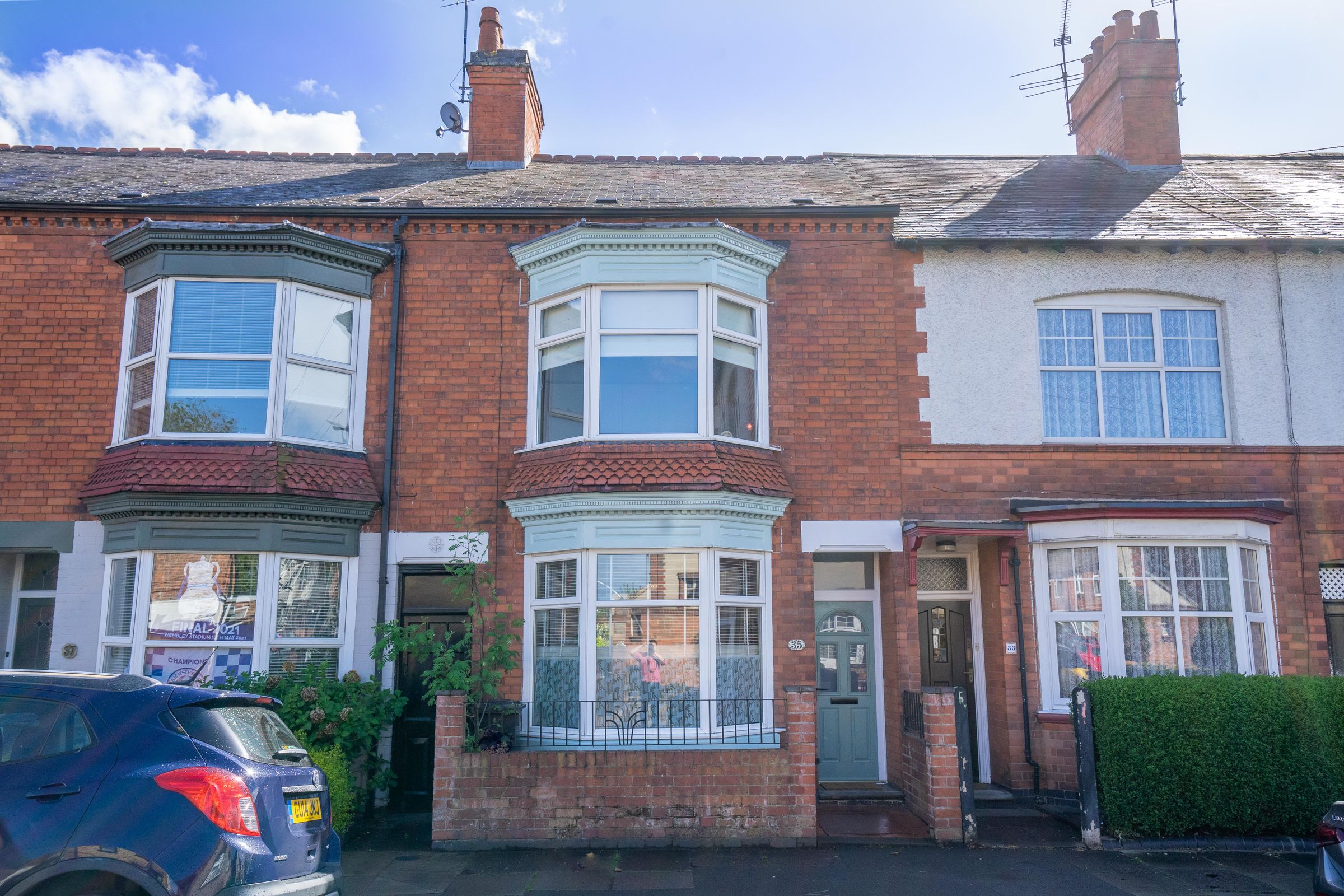 3 bed terraced house for sale in Evesham Road, Rowley Fields, Leicester