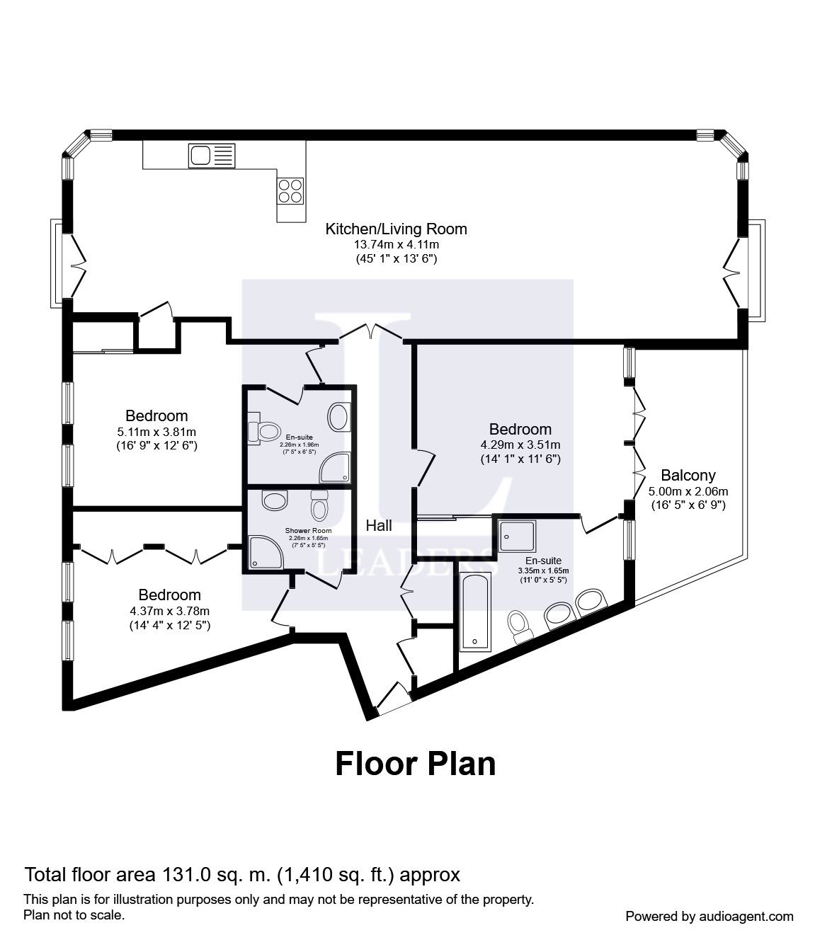 3 bed flat for sale in Hamilton Quay, Sovereign Harbour North