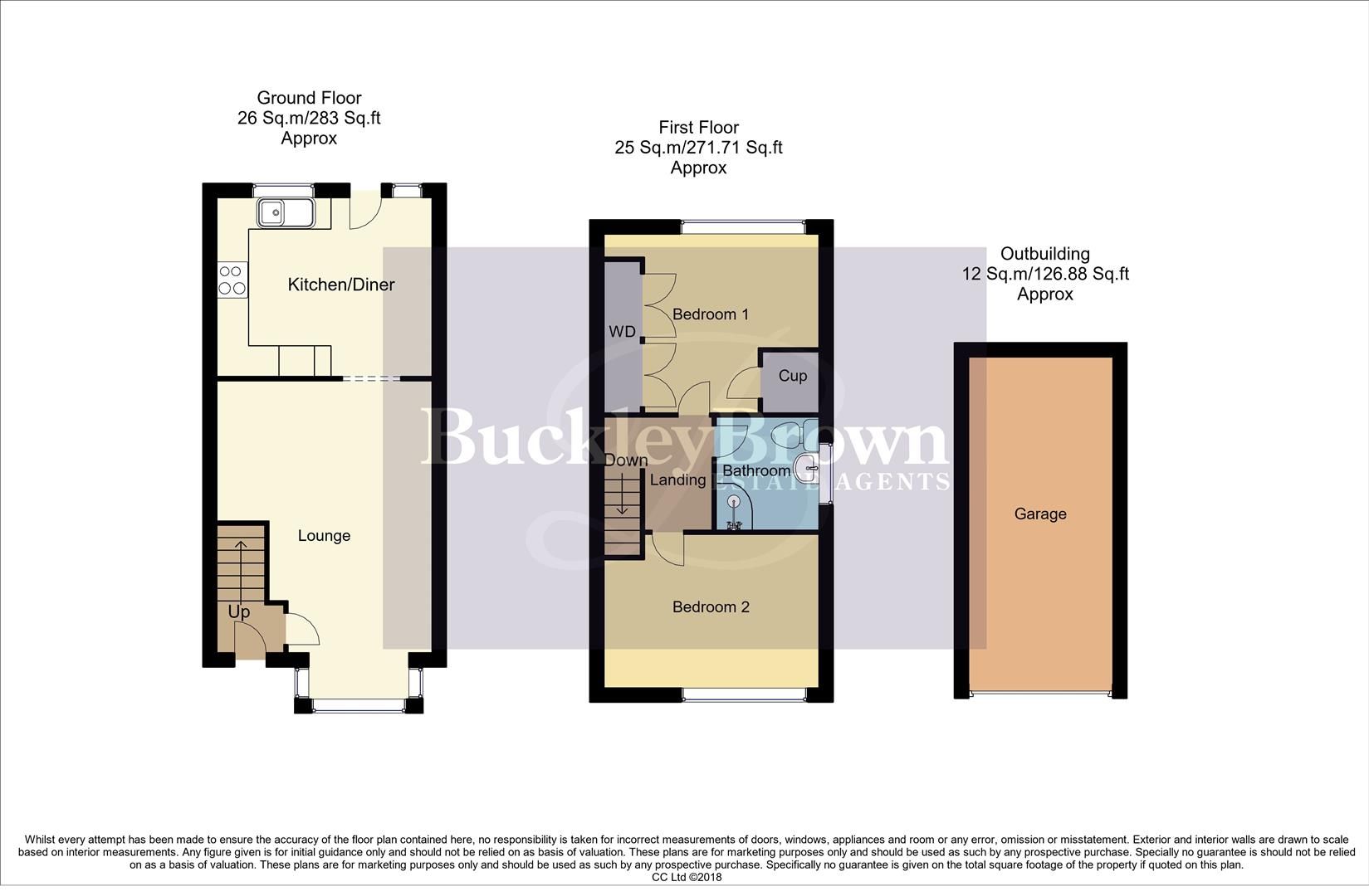 2 bed end terrace house for sale in Sherwood Close, Mansfield NG18 Zoopla