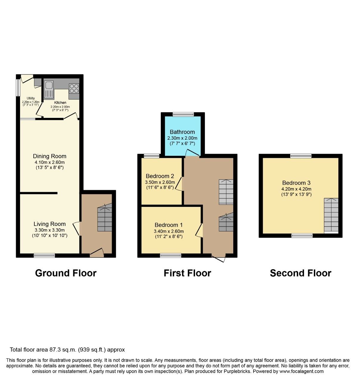 3 bed terraced house for sale in Bowling Green, EX34 Zoopla