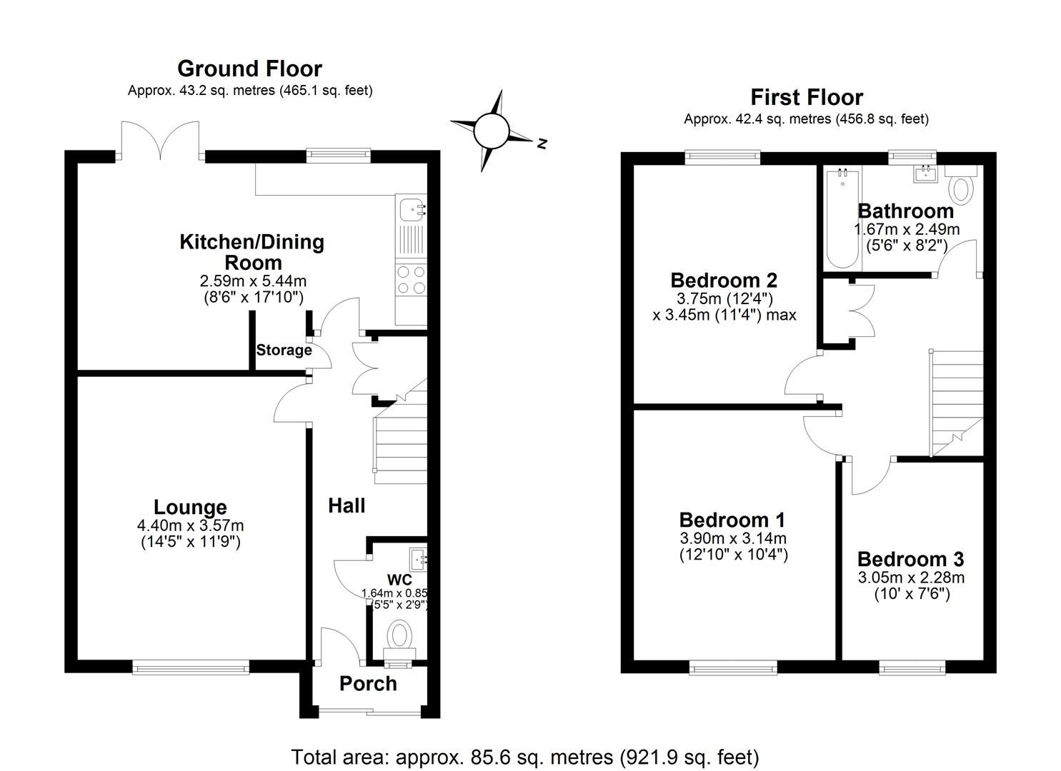 3 bed terraced house for sale in Dale Lane, Appleton, Warrington