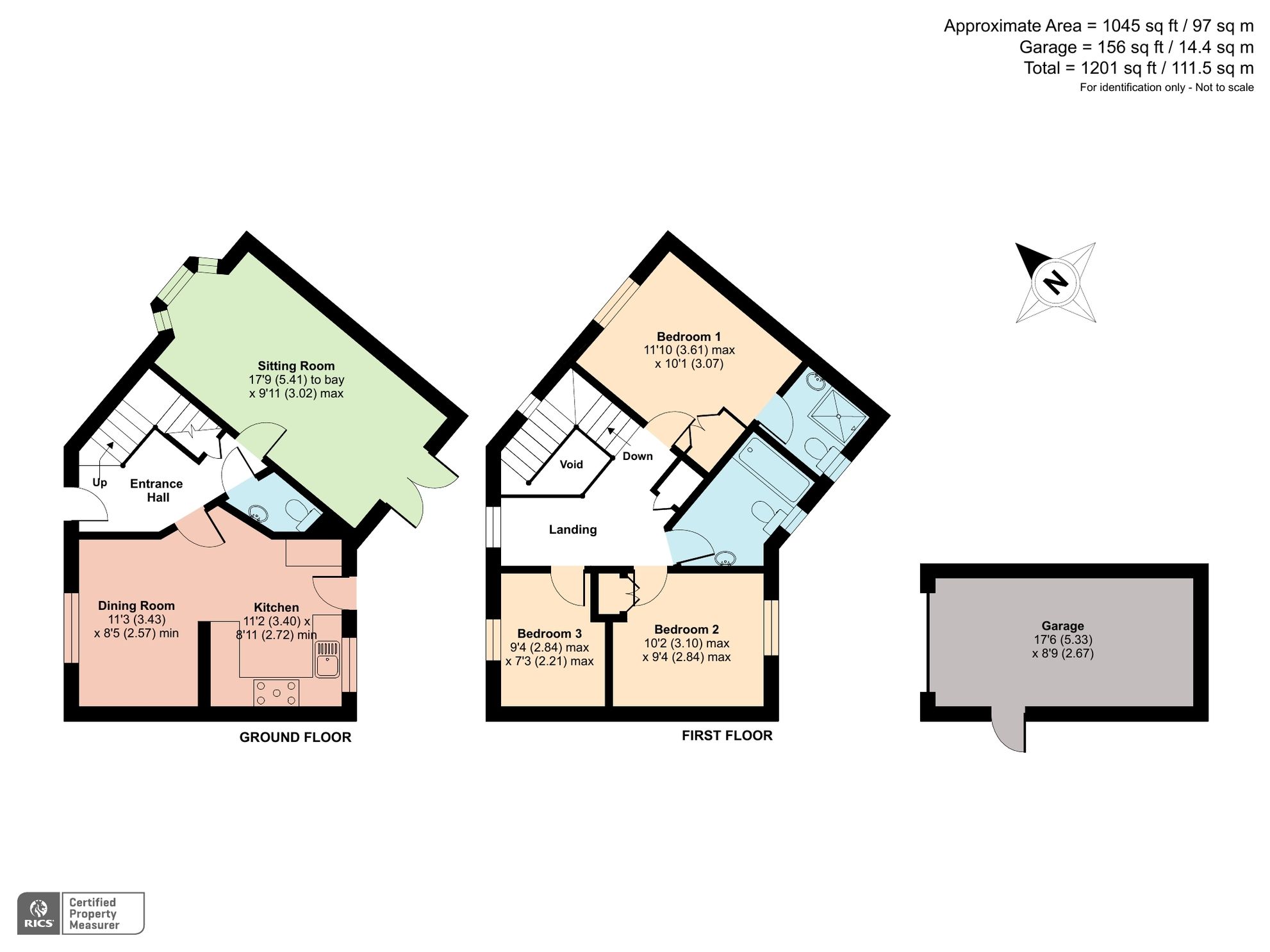 3 bed semidetached house for sale in Wenman Close, Witney, Oxfordshire