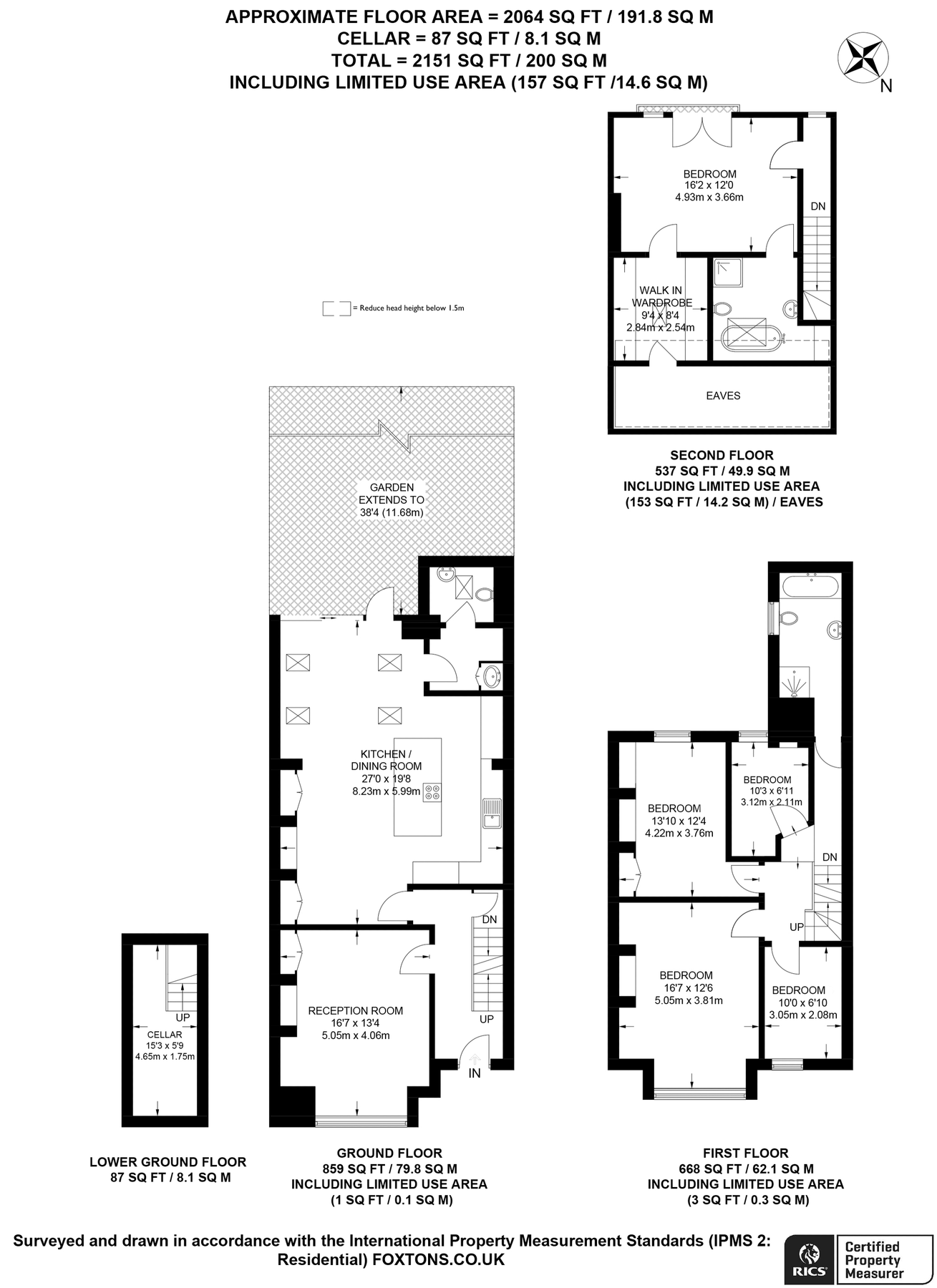 5 bed terraced house to rent in Culverden Road, Balham, London SW12