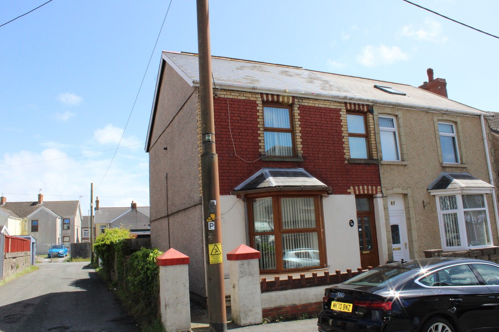 4 bed semidetached house for sale in Pwllygath Street, Kenfig Hill