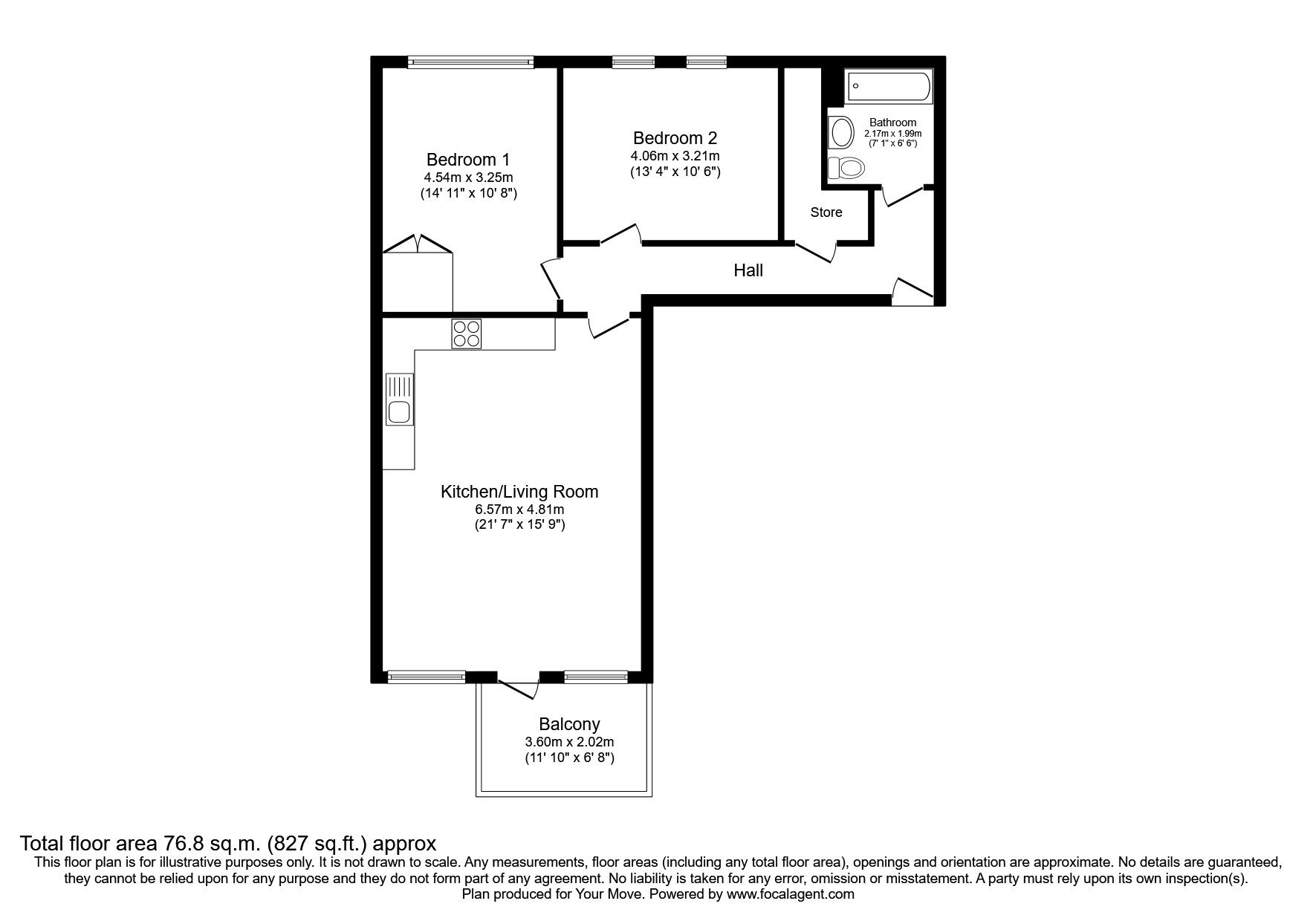 2 bed flat for sale in Pomeroy Street, London SE14 Zoopla
