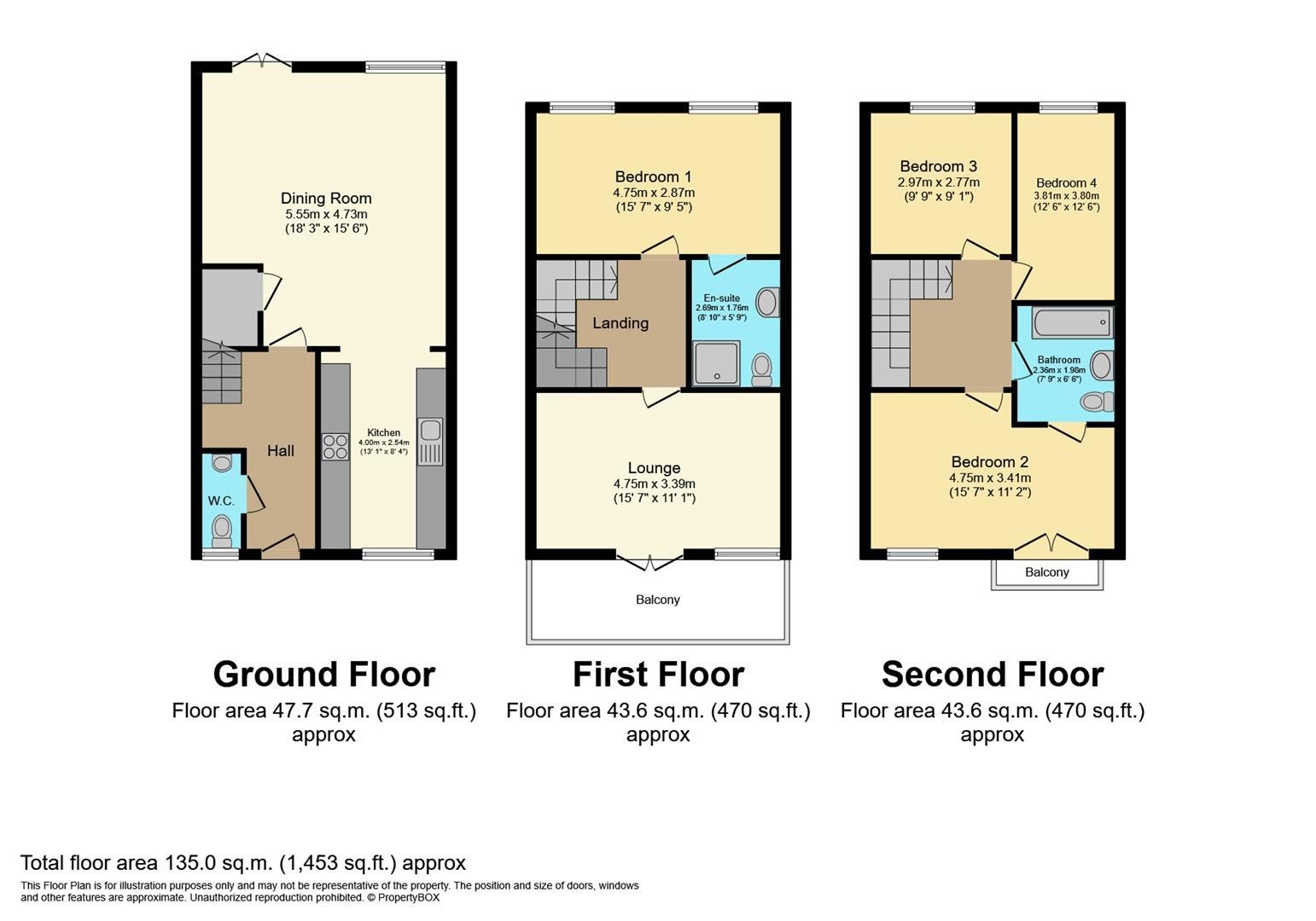4 bed terraced house for sale in Greenfinch Way, Newhall, Harlow CM17