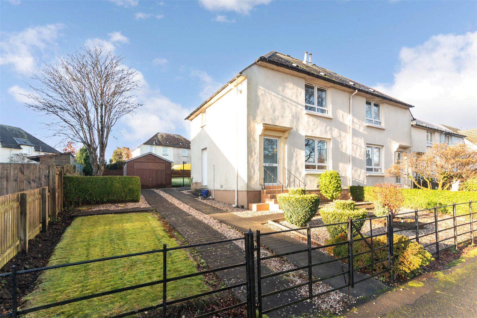 2 bed semidetached house for sale in Clober Road, Milngavie, Glasgow
