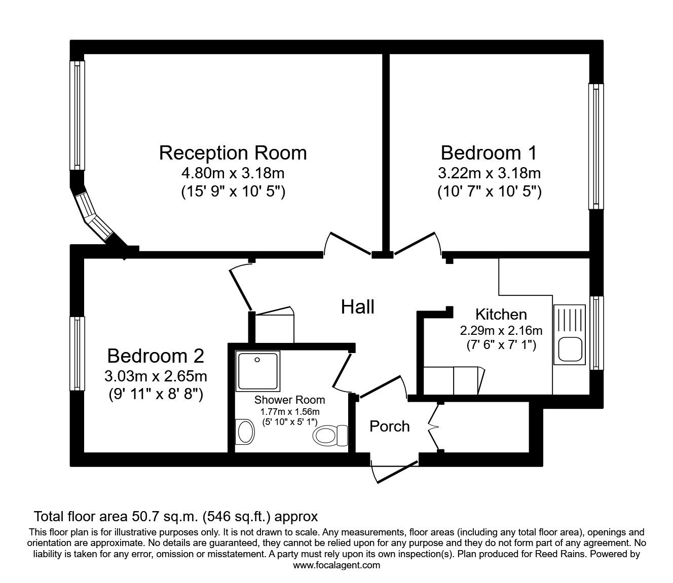 2 bed for sale in Meadowview Road, London SE6 Zoopla