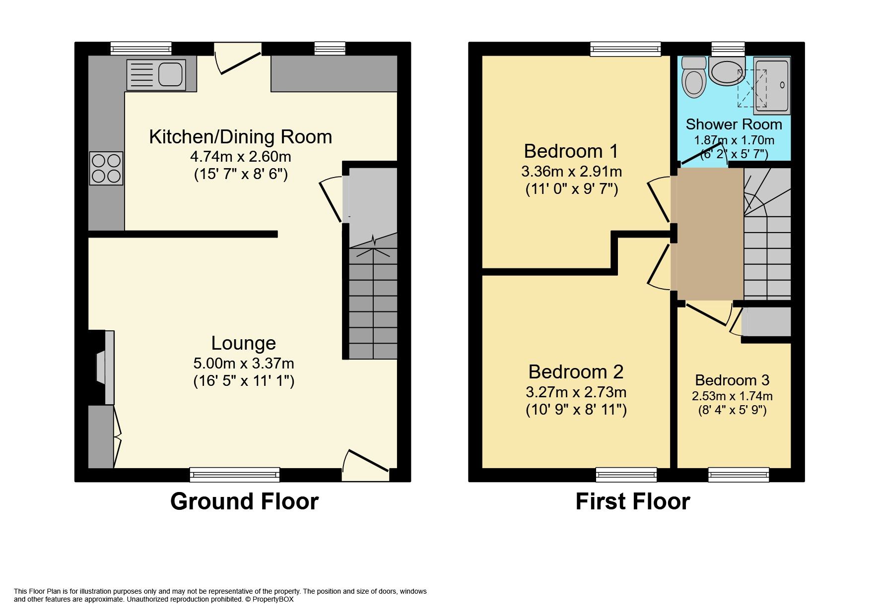 3 bed terraced house for sale in Main Street, Whittington, Carnforth