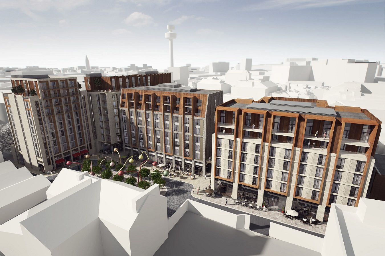 New Build Liverpool Property, 1 Wolstenholme Square, Liverpool L1  