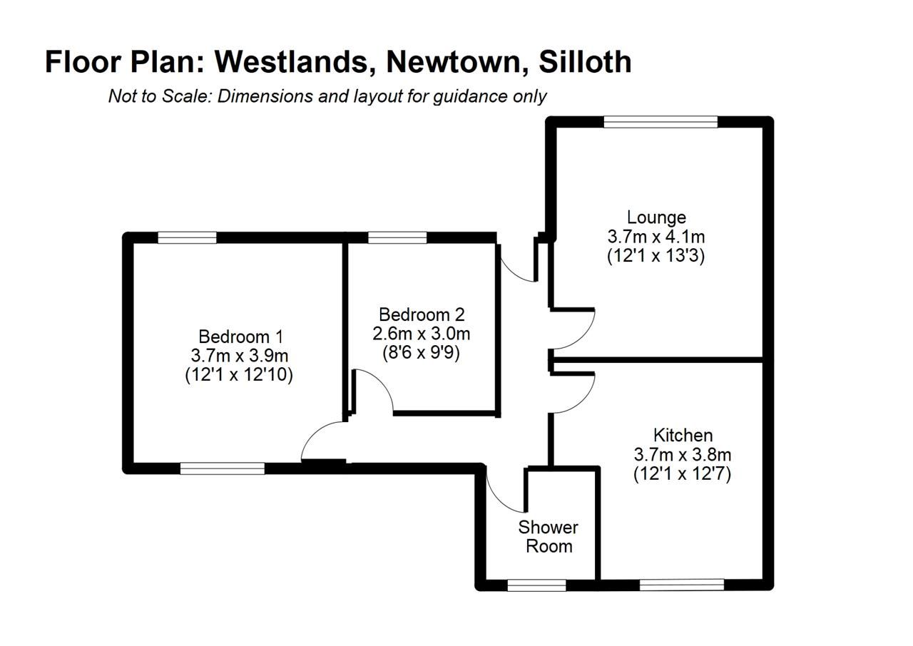 2 bed detached bungalow for sale in Westlands, Newtown, Silloth CA7