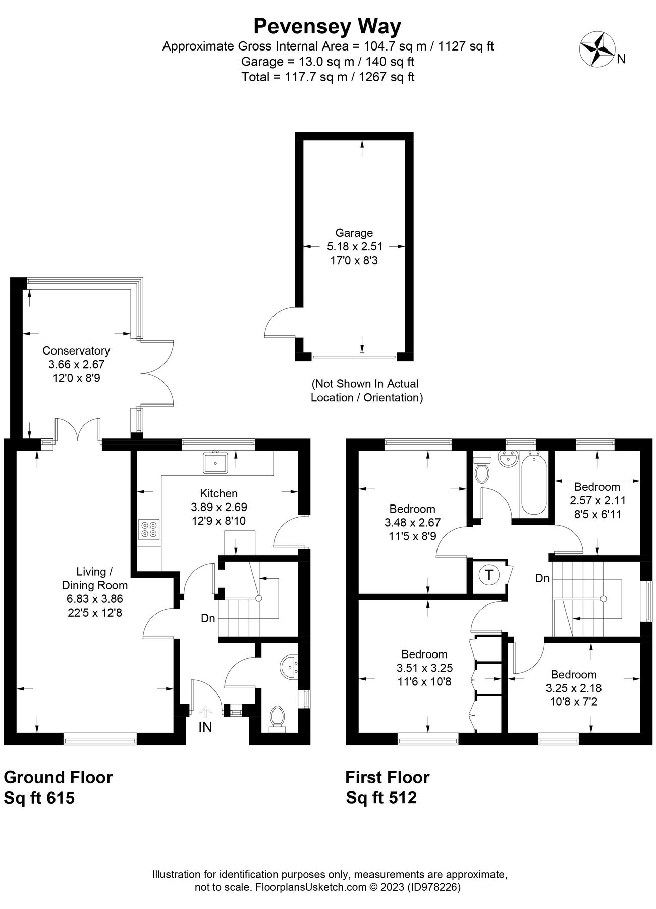 4 bed detached house for sale in Pevensey Way, Frimley, Camberley