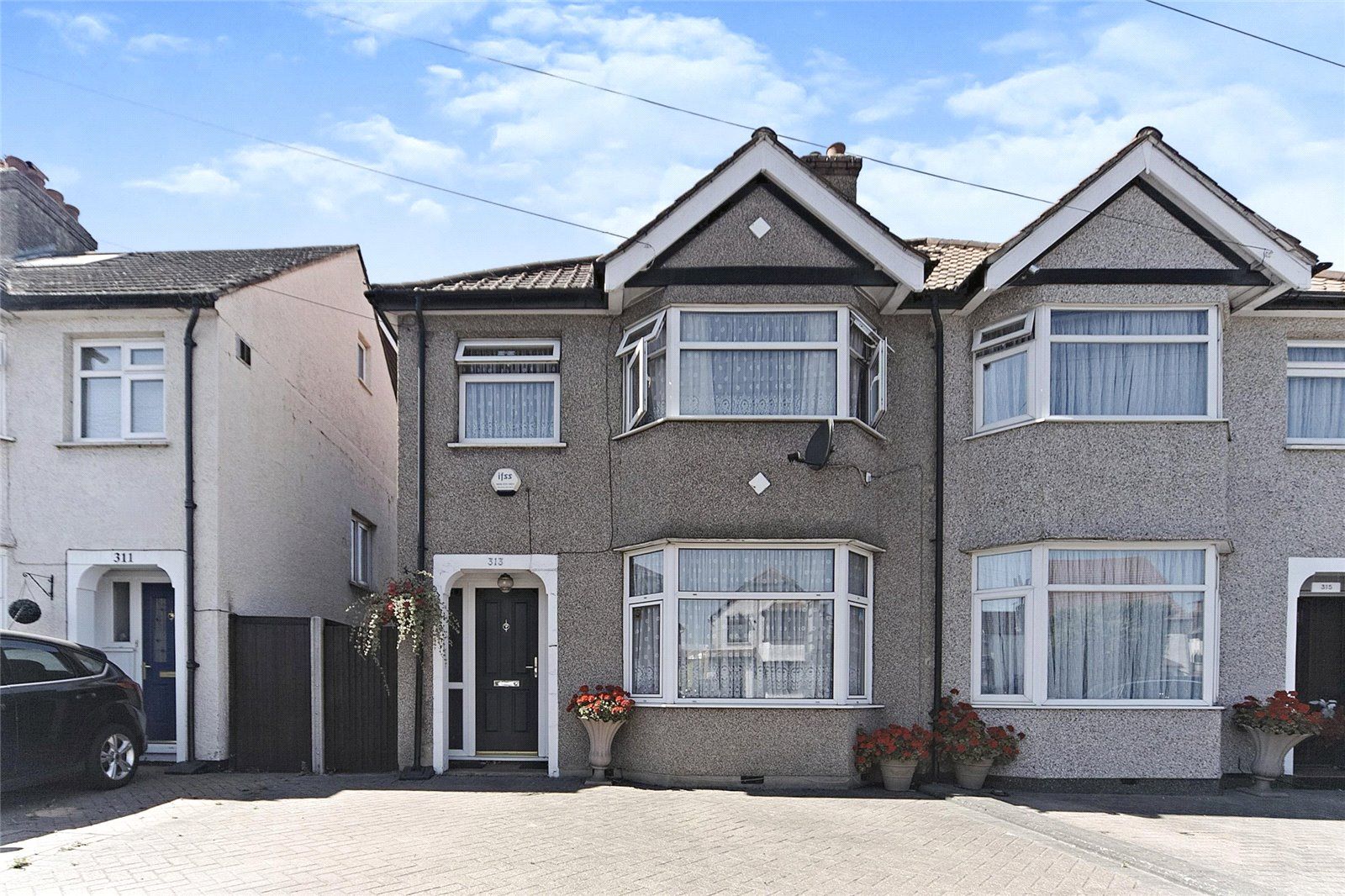 3 bed semidetached house for sale in Gander Green Lane, Cheam, Sutton