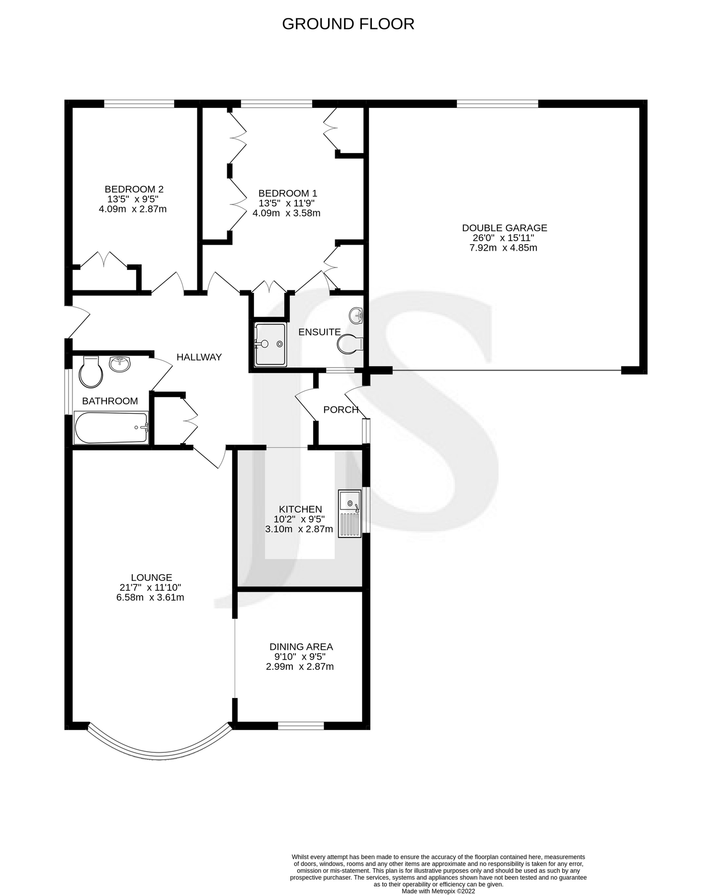 2 bed detached bungalow for sale in The Chase, Findon Village, Worthing