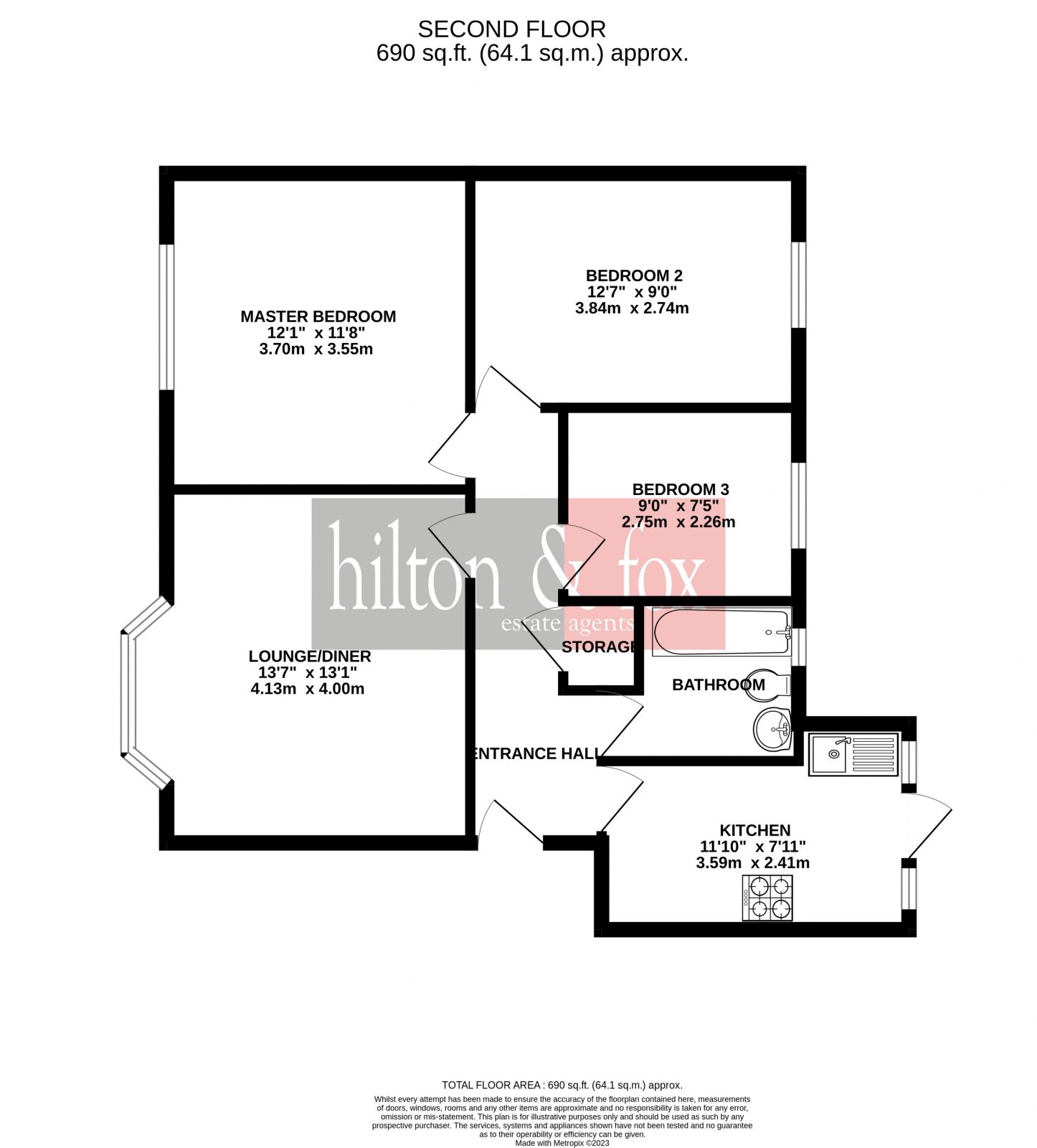 3 bed flat for sale in Charlotte Court, Lyon Park Avenue, Wembley