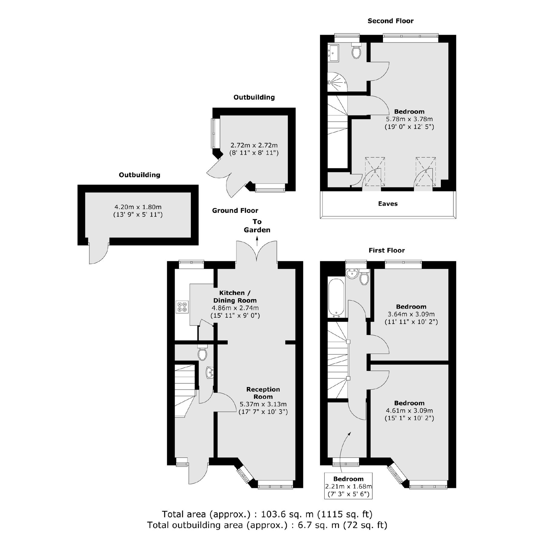4 bed terraced house for sale in Havelock Road, London SW19 Zoopla