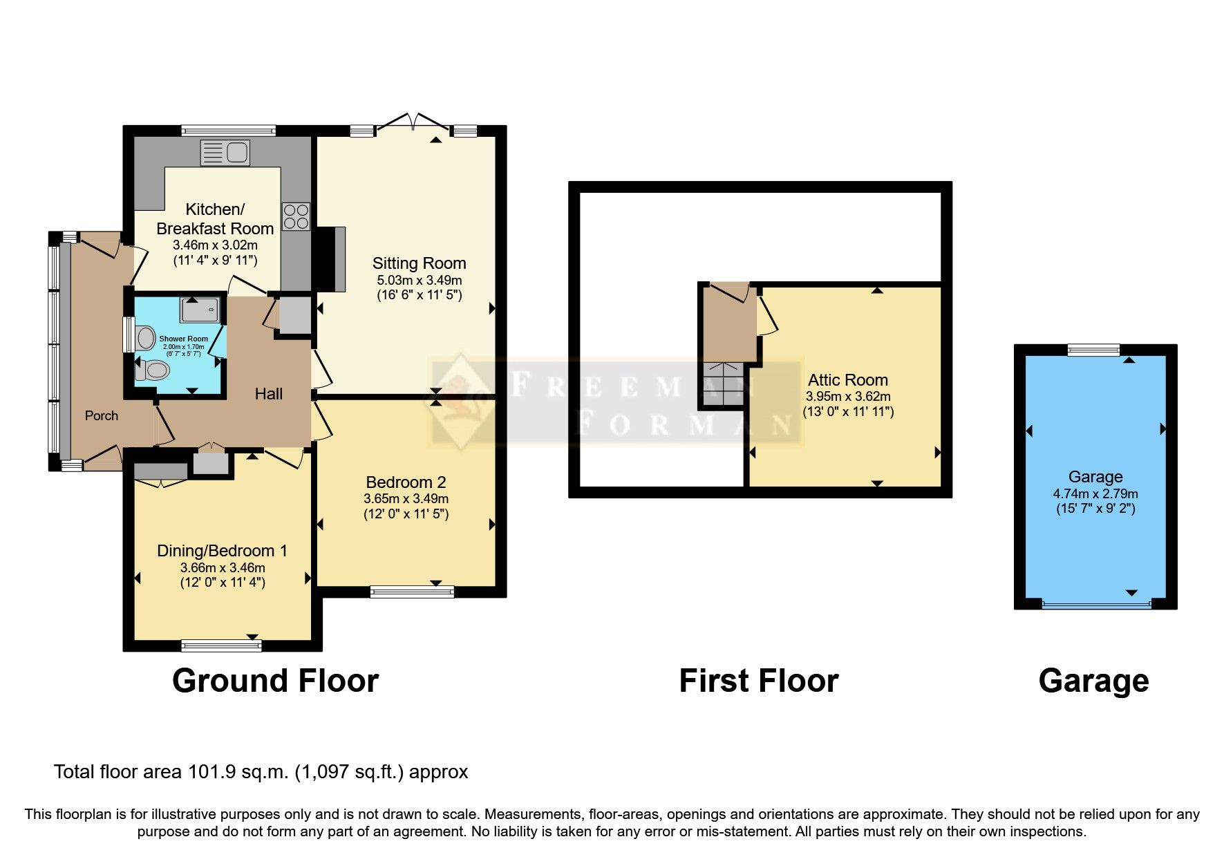 2 bed semidetached house for sale in Downsview, Heathfield TN21 Zoopla