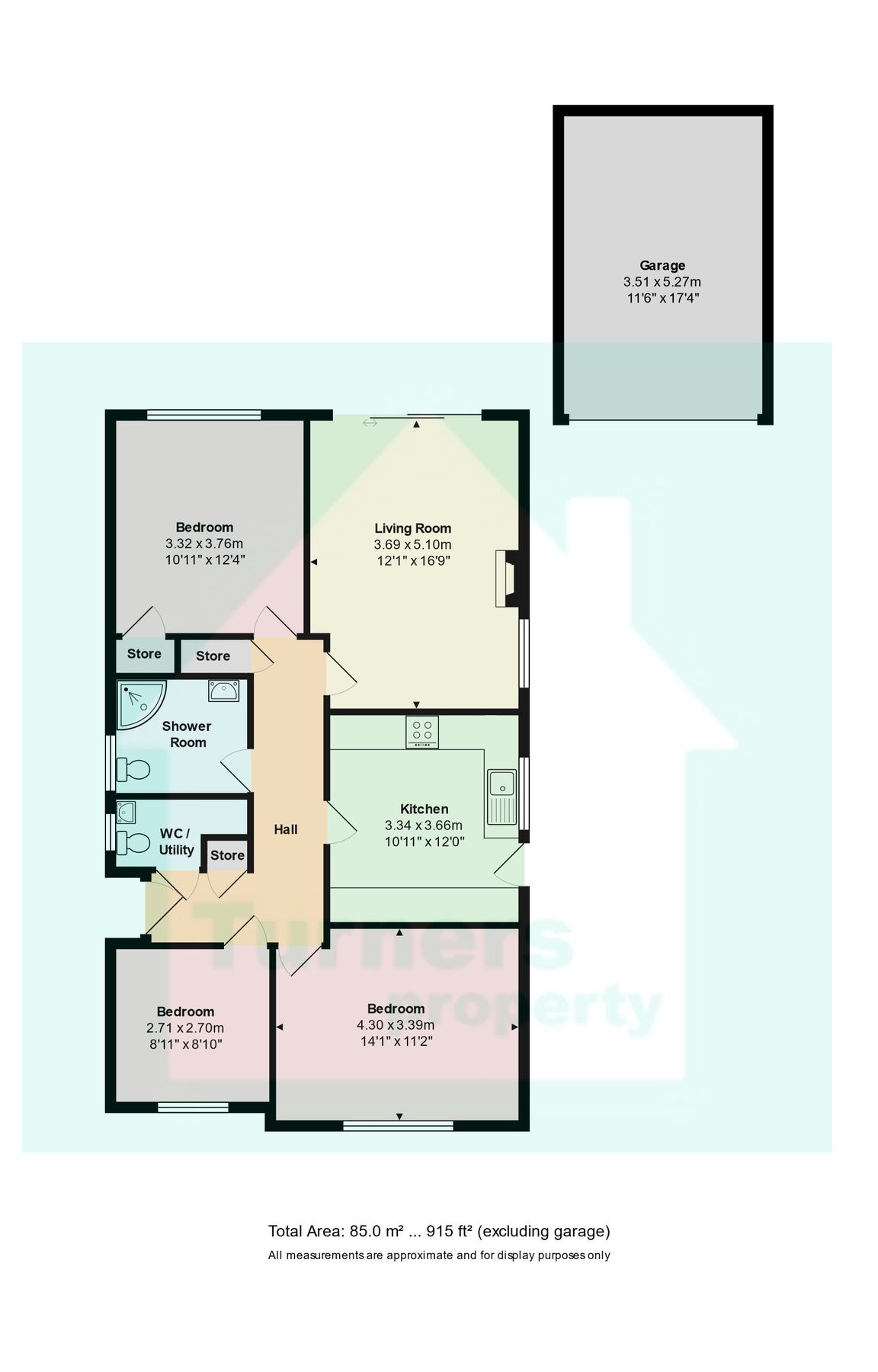 3 bed bungalow for sale in Falconer Drive, Hamworthy, Poole BH15 Zoopla