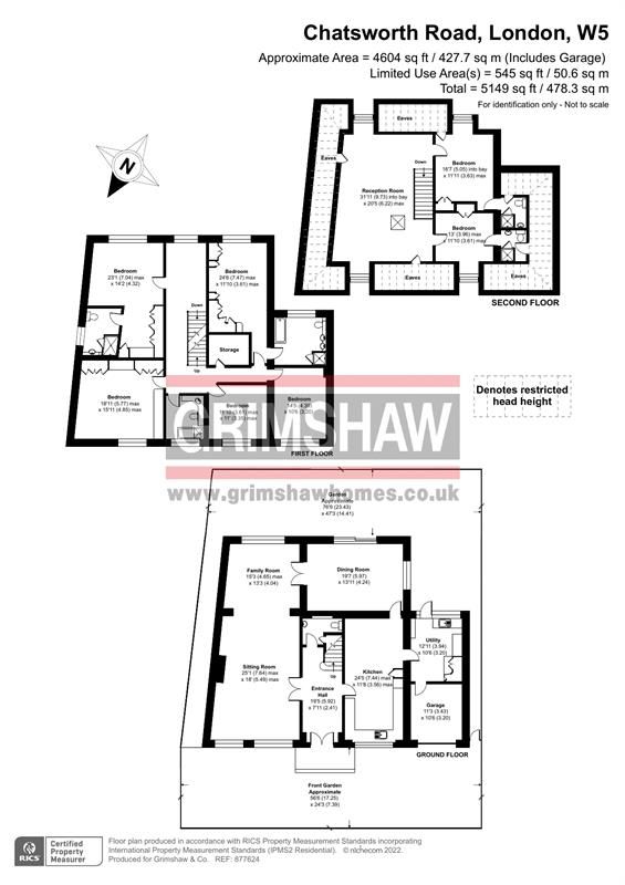 7 bed detached house for sale in Chatsworth Road, Hanger Hill East (Haymills Estate), Ealing W5