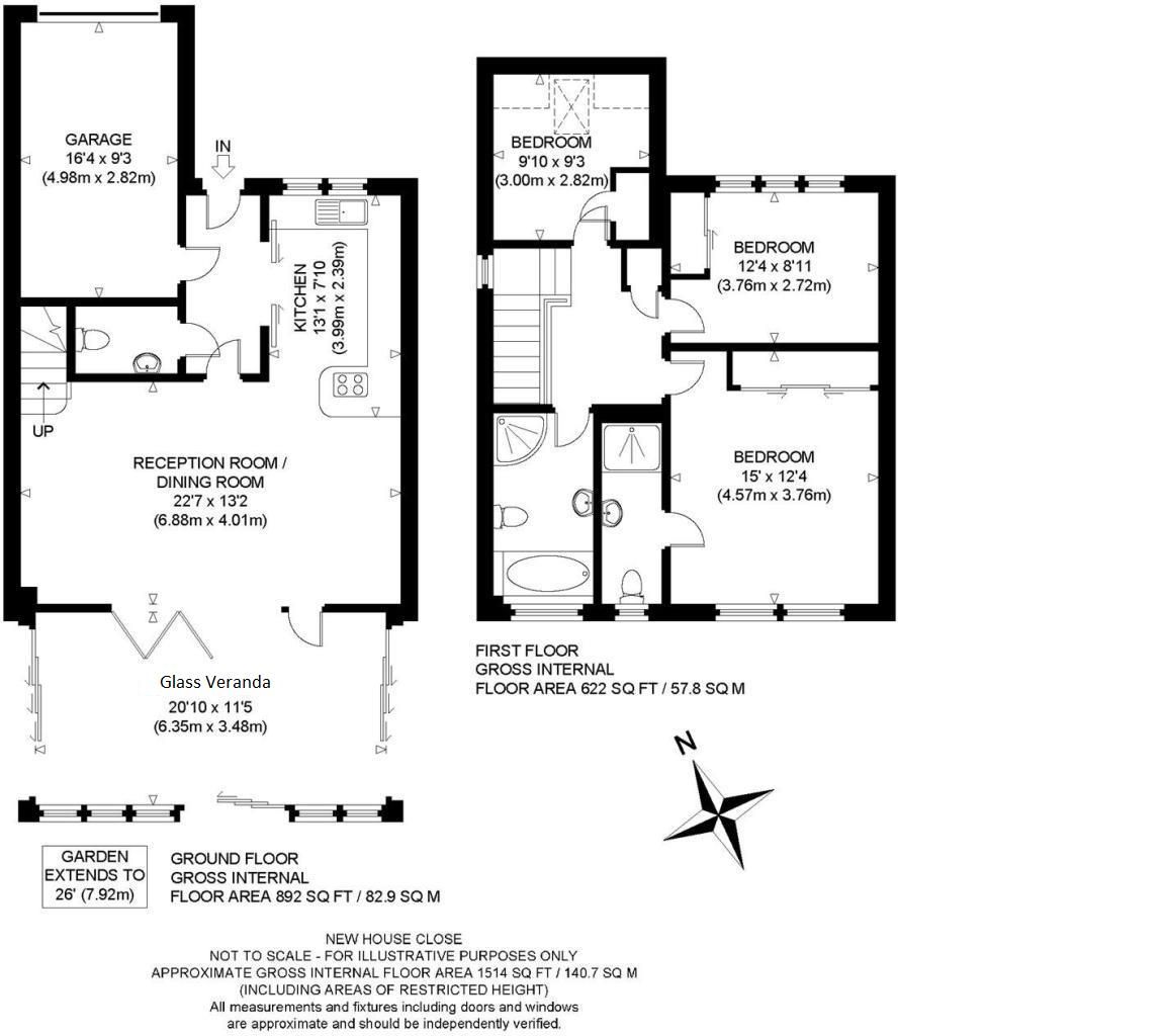 3 bed semidetached house for sale in New House Close, Canterbury CT4