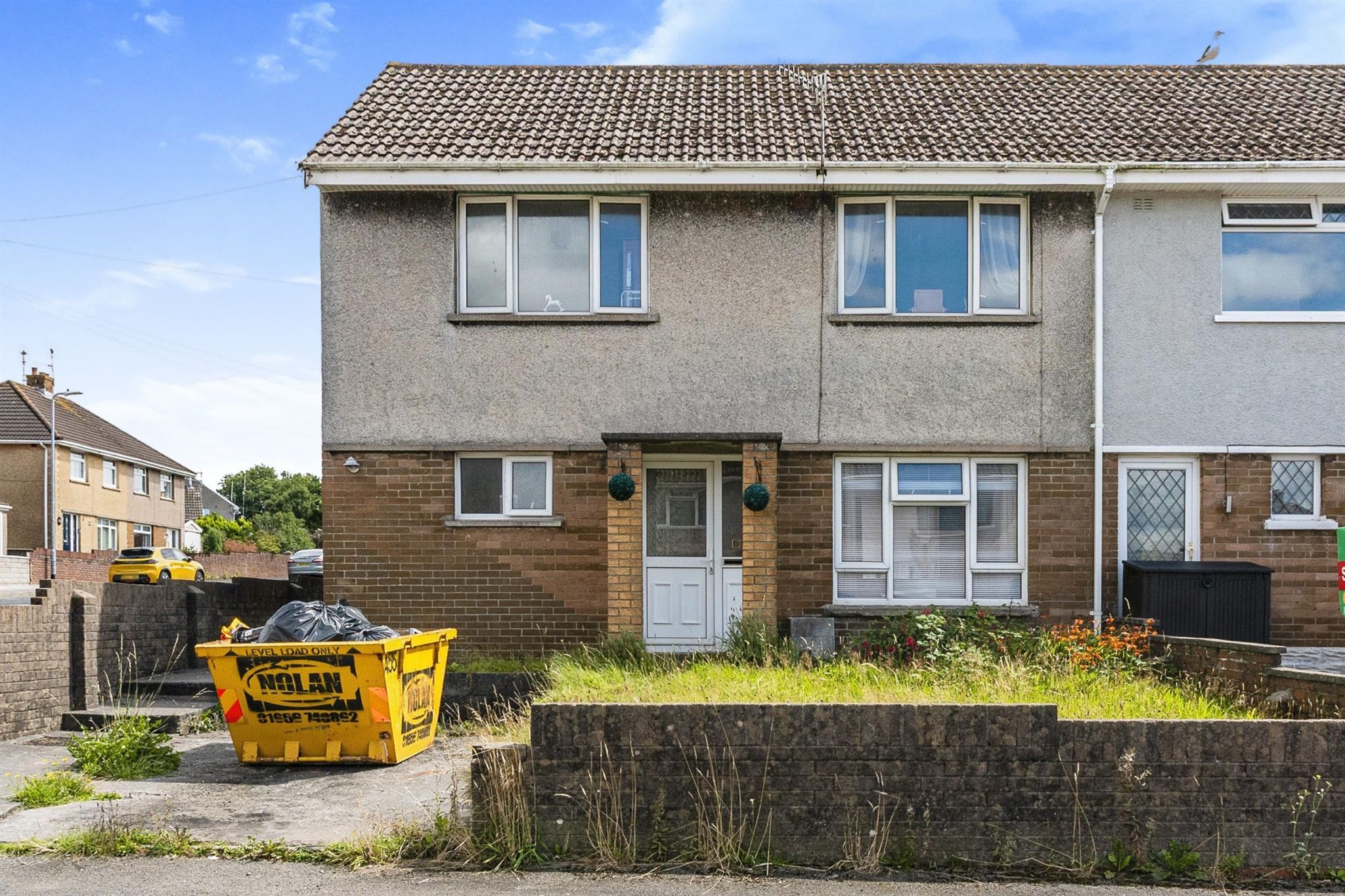 3 bed end terrace house for sale in Heol Maendy, Sarn, Bridgend CF32