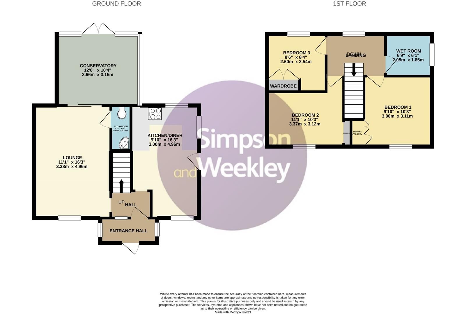 3 bed semidetached house for sale in Meadow Walk, Higham Ferrers