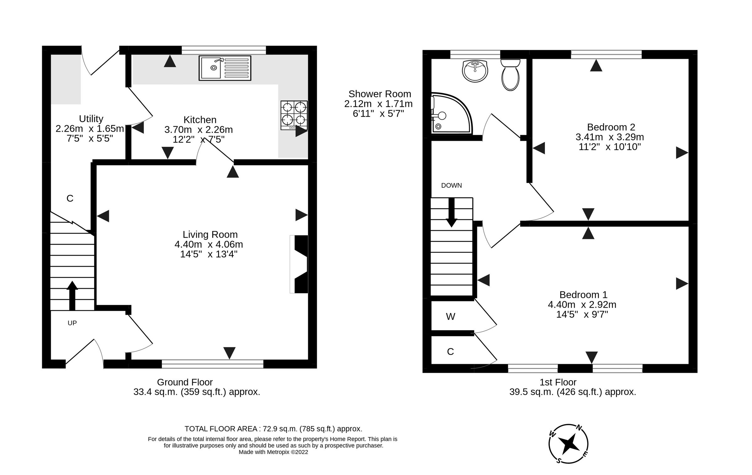 2 bed terraced house for sale in 68 Parkgrove Terrace, Edinburgh EH4