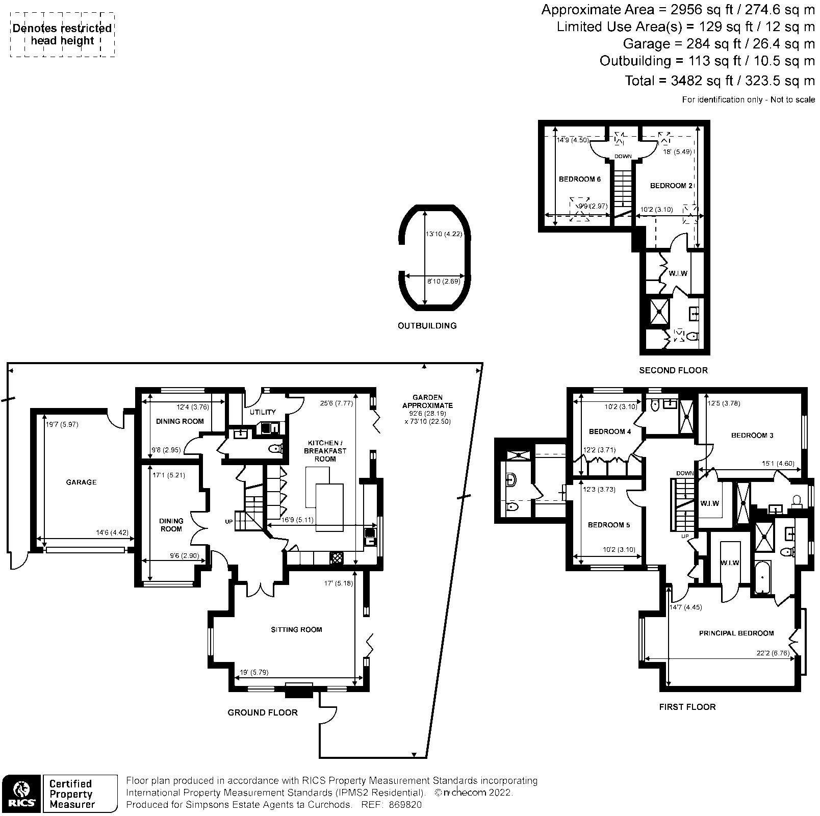 6 bed detached house for sale in Rydens Avenue, WaltonOnThames KT12