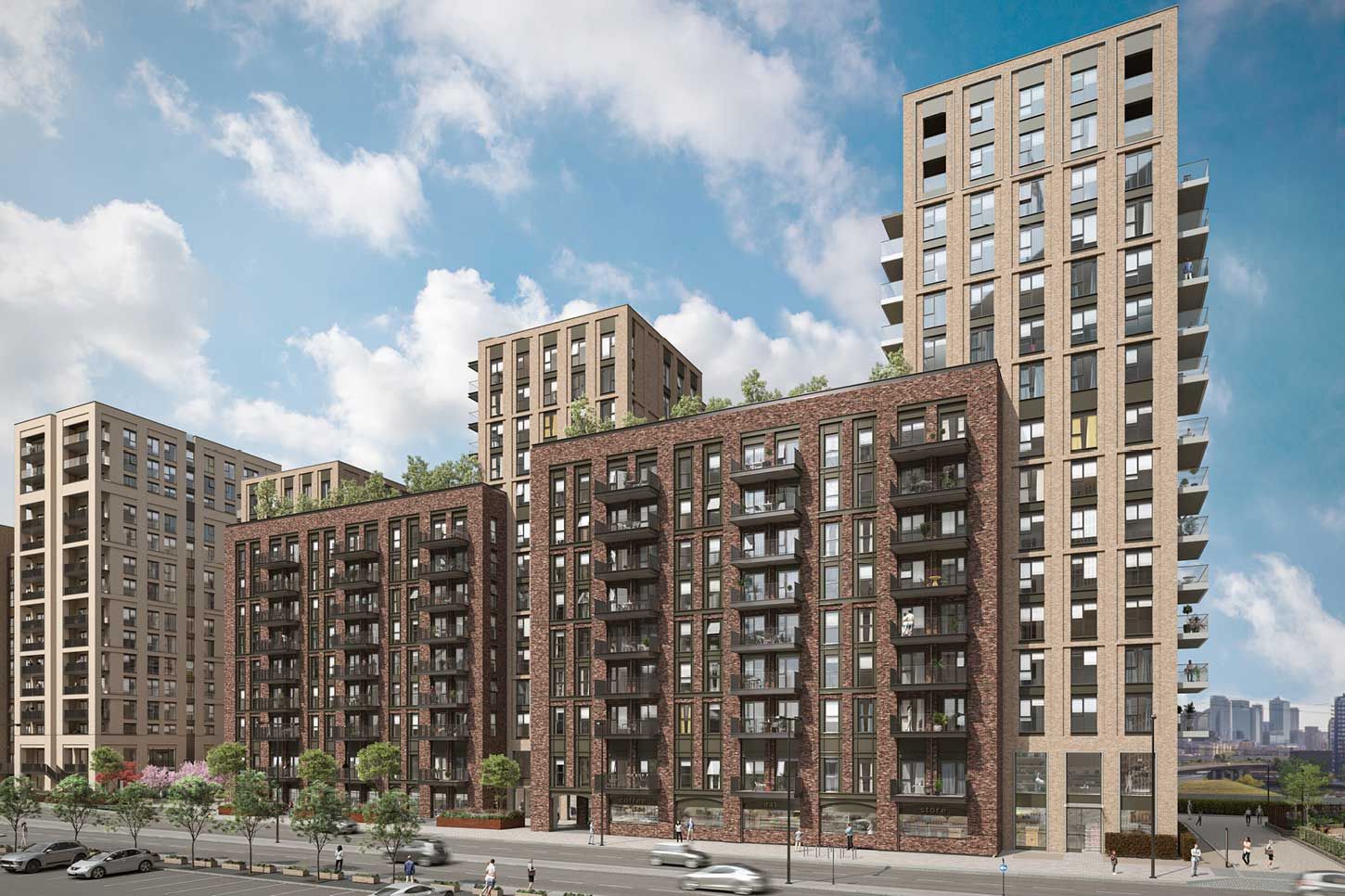 Block C - Type 25 at Silvertown Way London E16