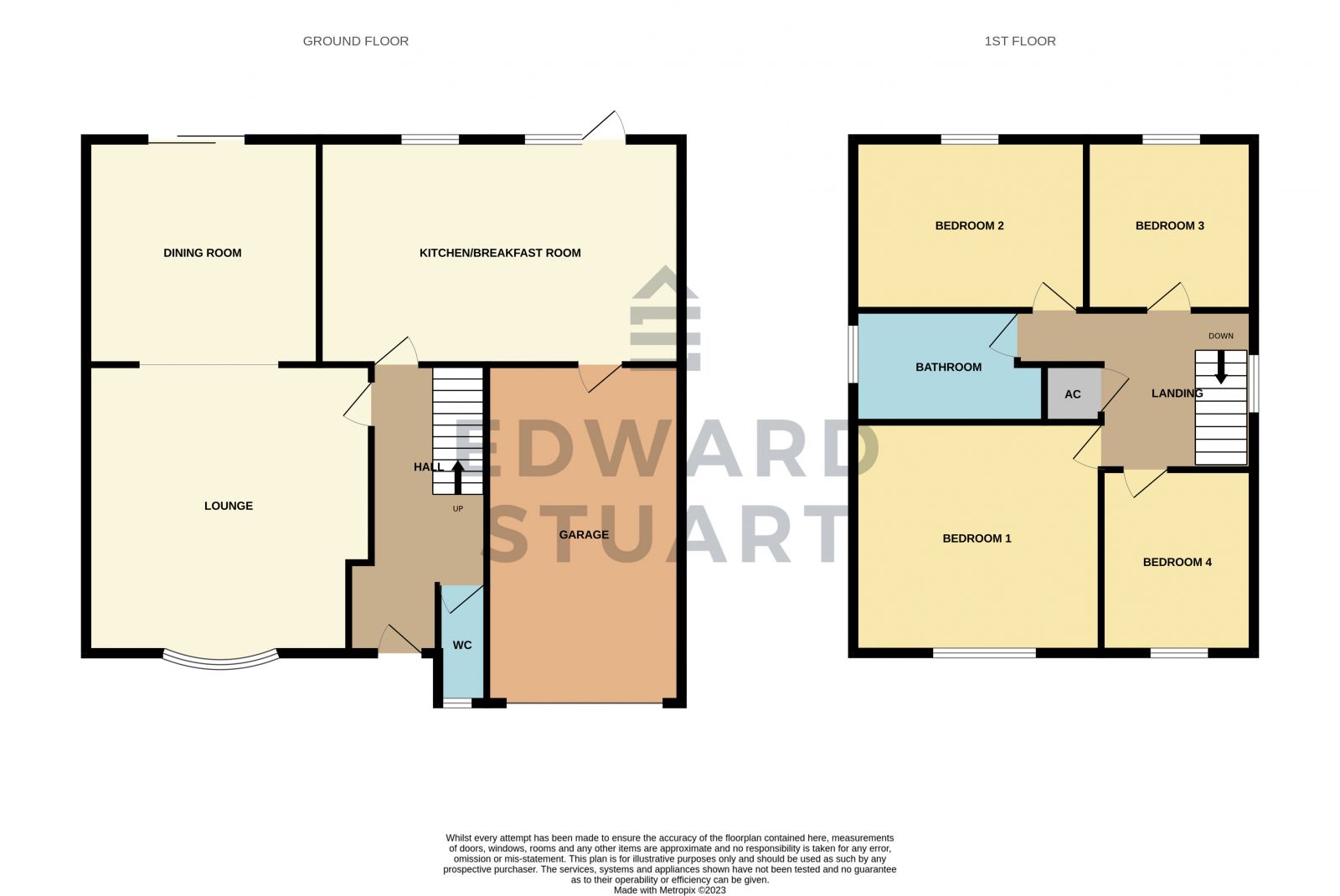 4 bed detached house for sale in Guntons Road, Newborough, Peterborough