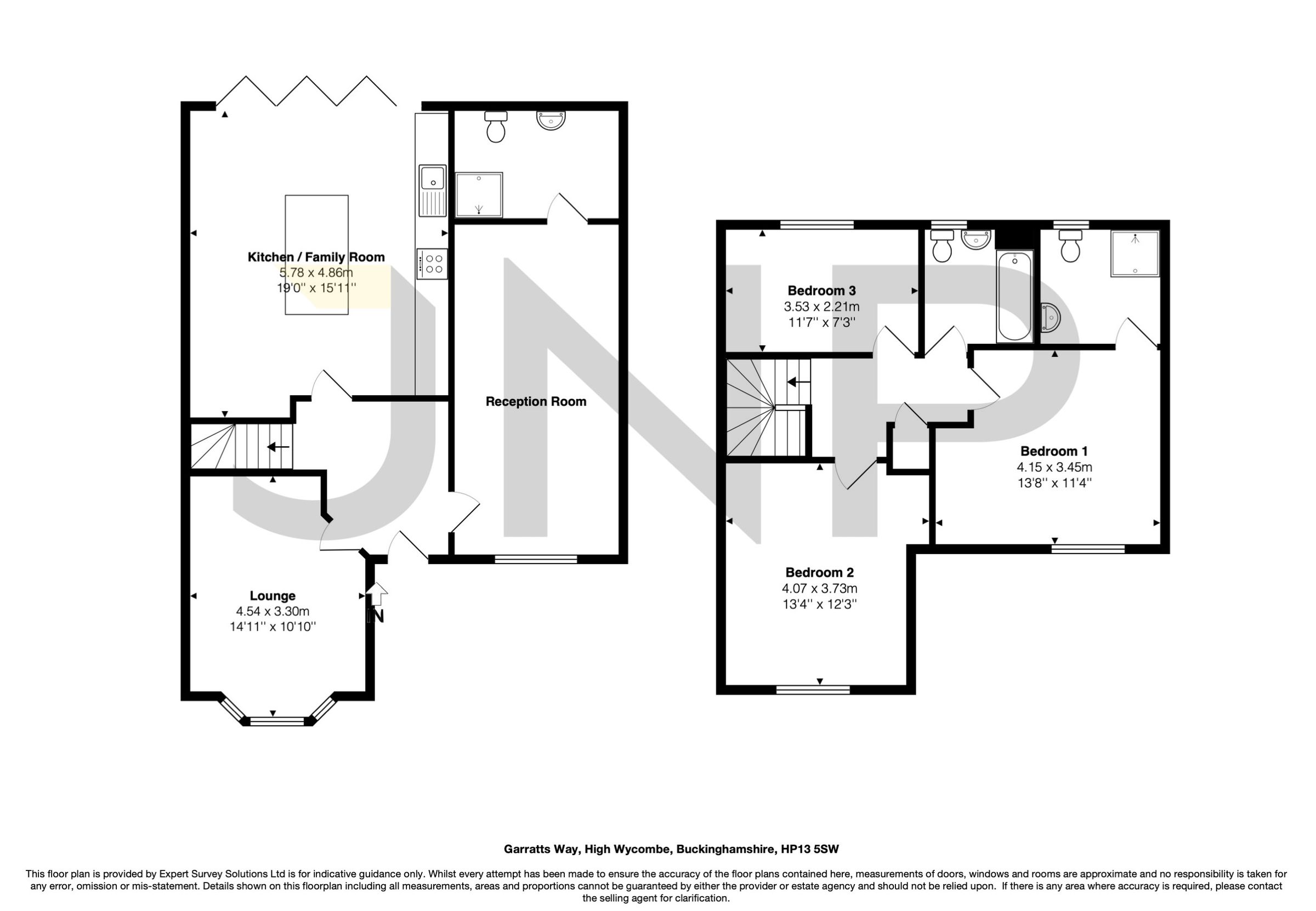 3 bed semidetached house for sale in Garratts Way, High HP13