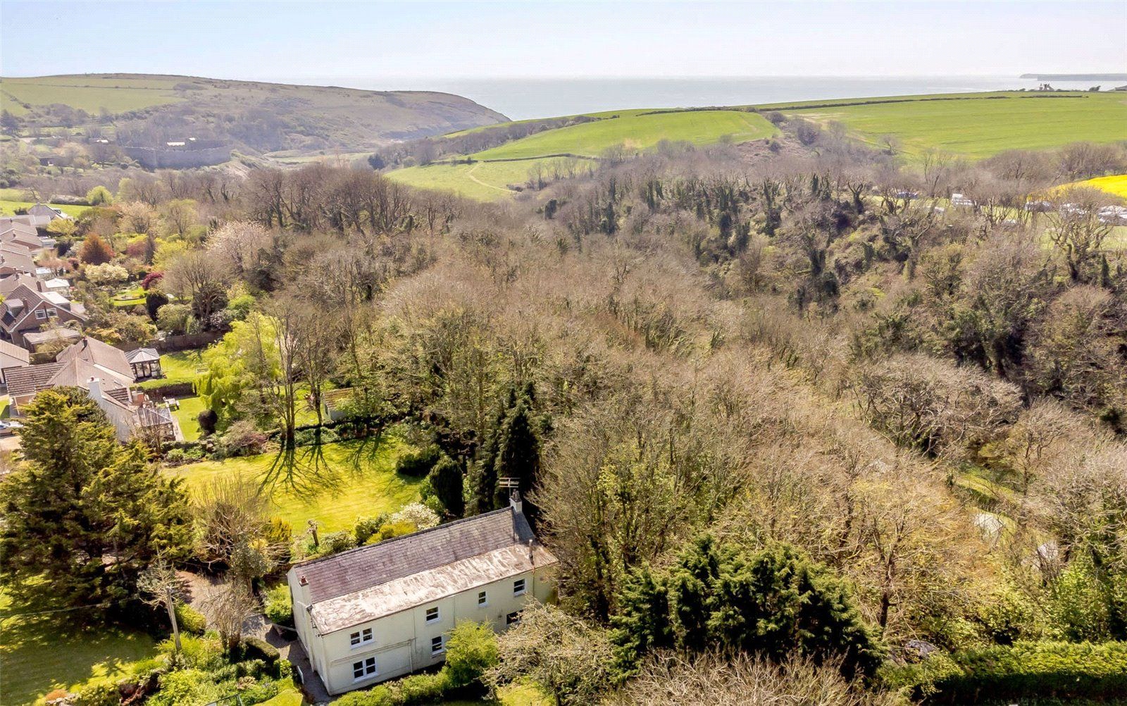 4 bed detached house for sale in Manorbier, Tenby, Pembrokeshire SA70