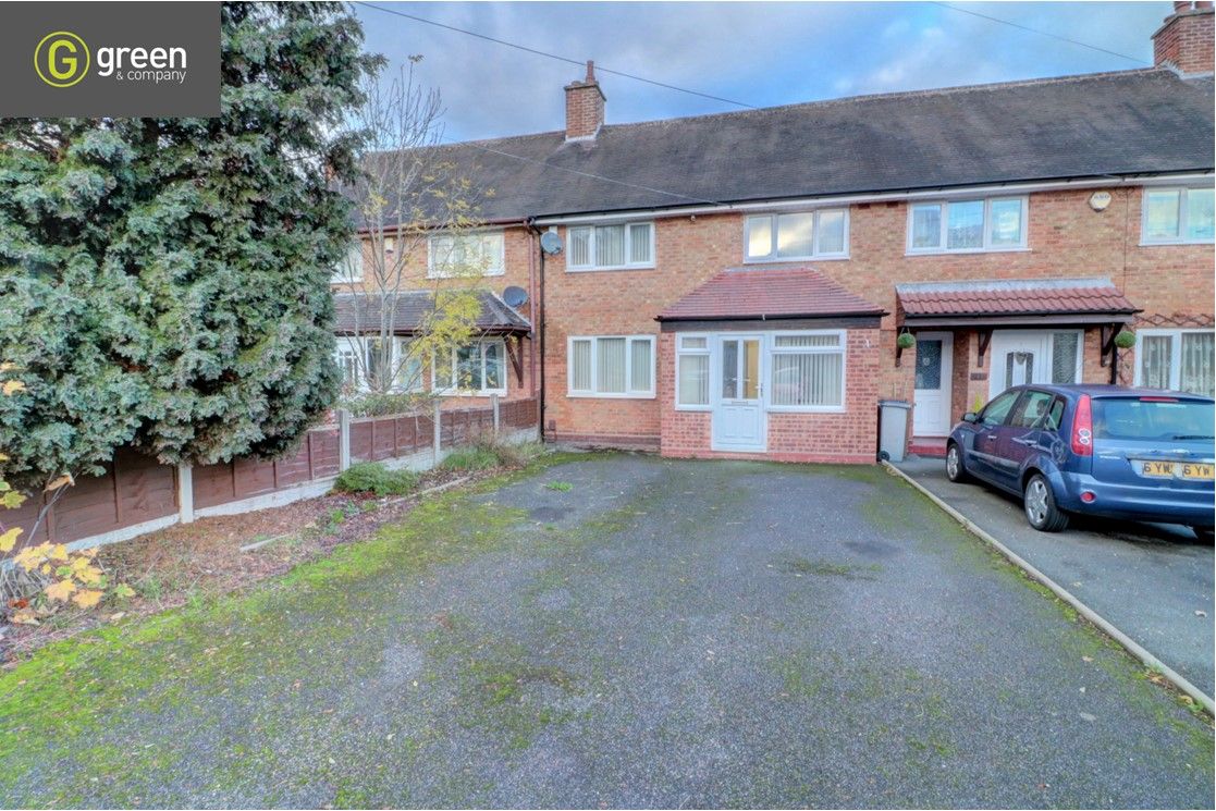 3 bed terraced house for sale in Meriden Drive, Kingshurst, Birmingham