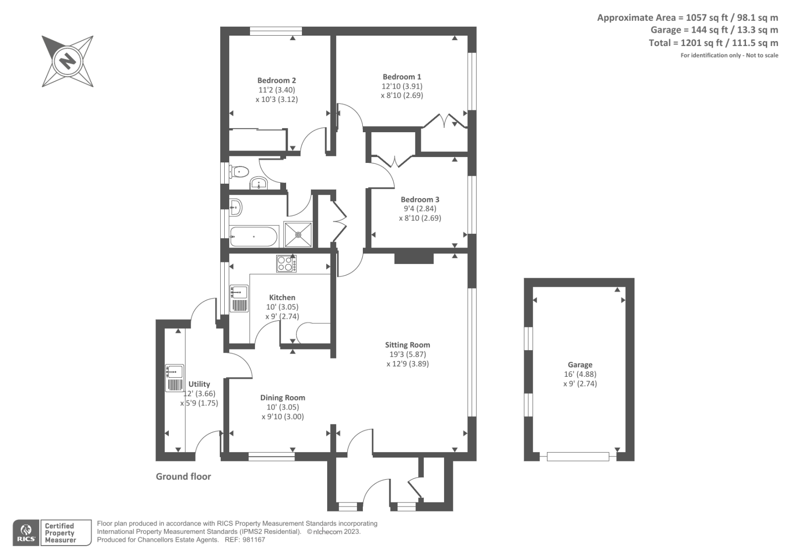 3 bed detached bungalow for sale in Fleet, Hampshire GU52 Zoopla