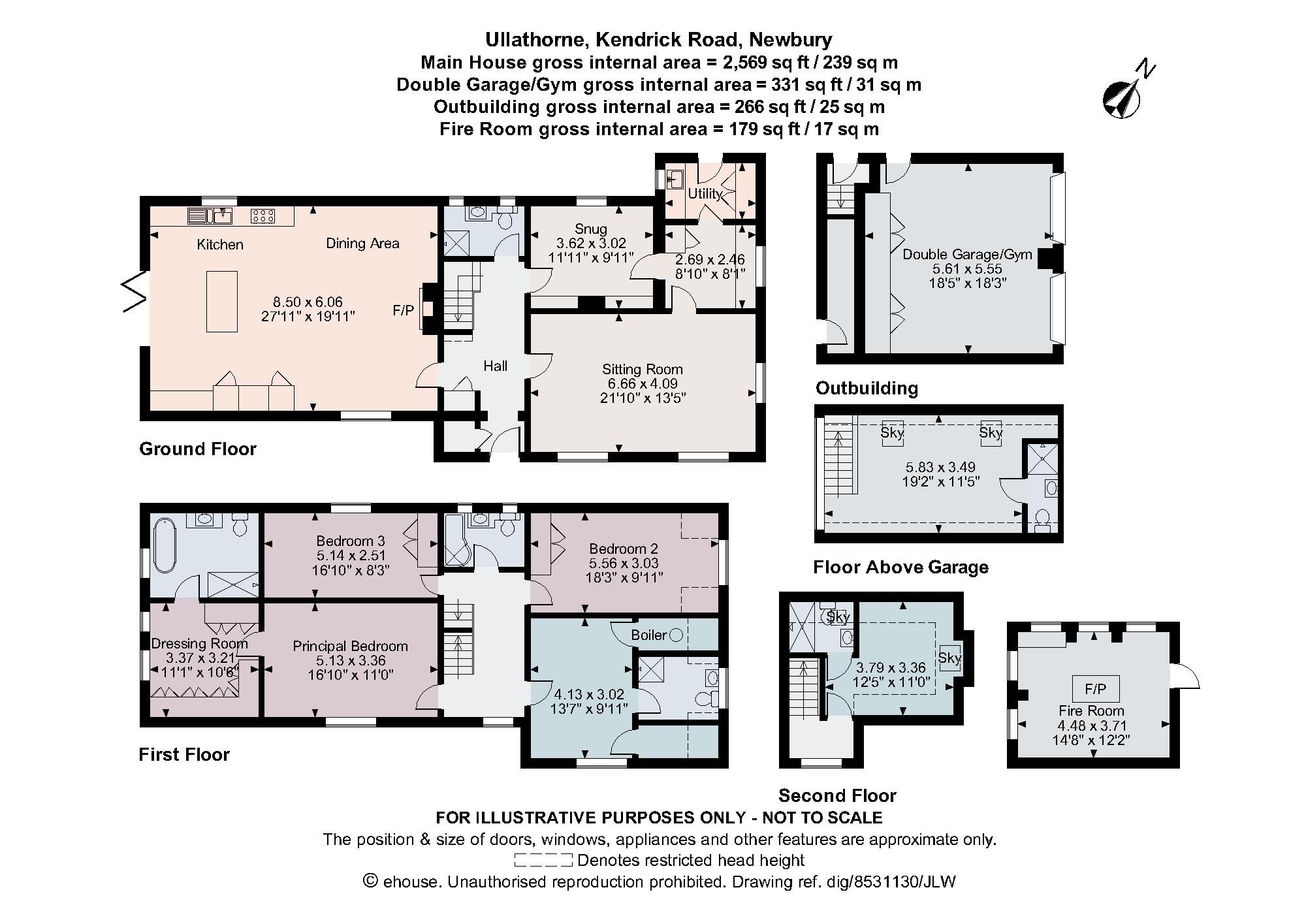 5 bed detached house for sale in Kendrick Road, Newbury, Berkshire RG14